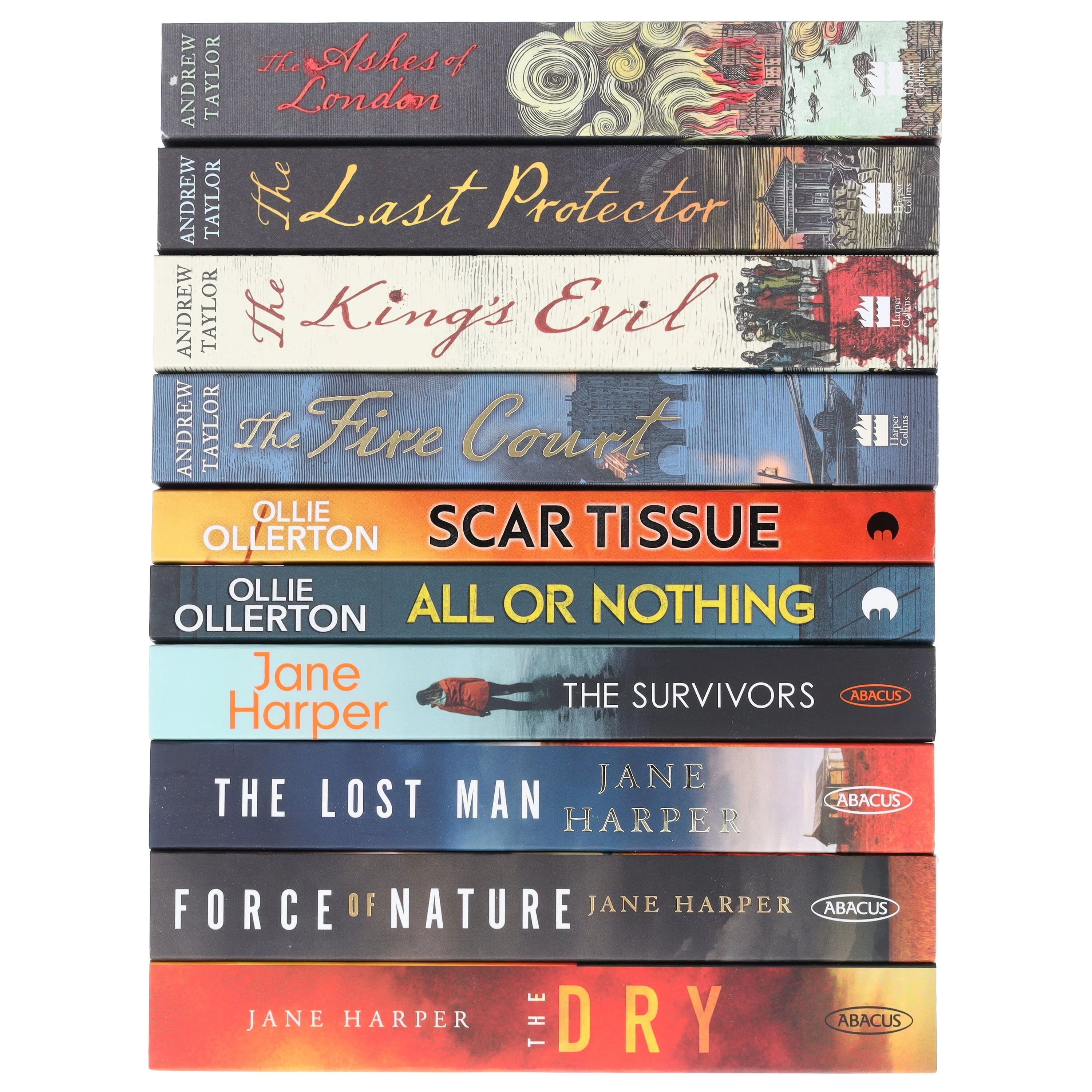 British & International Thriller Bundle by Andrew Taylor, Jane Harper & Ollie Ollerton 10 Books Set - Fiction – Paperback - Image 7
