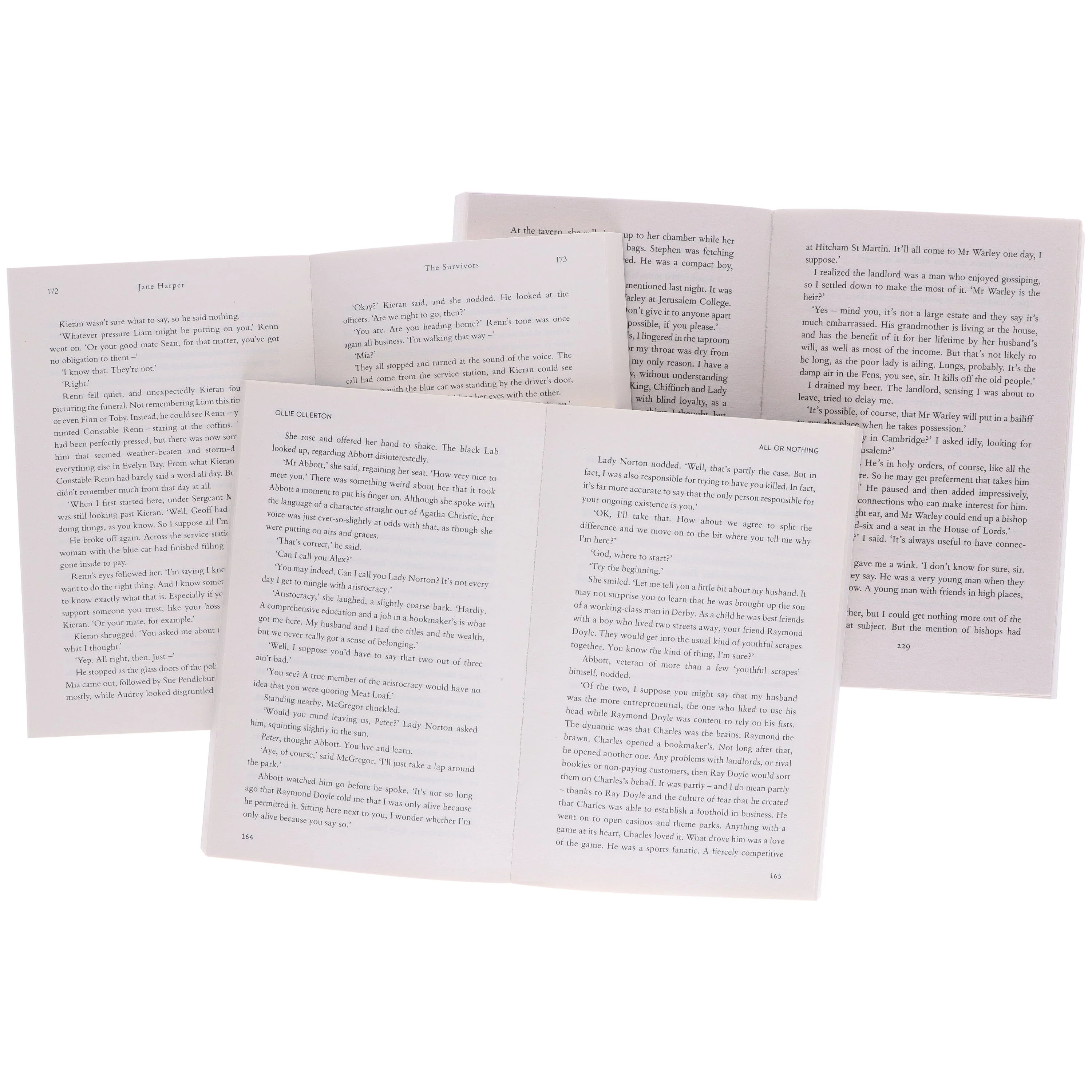 British & International Thriller Bundle by Andrew Taylor, Jane Harper & Ollie Ollerton 10 Books Set - Fiction – Paperback - Image 8