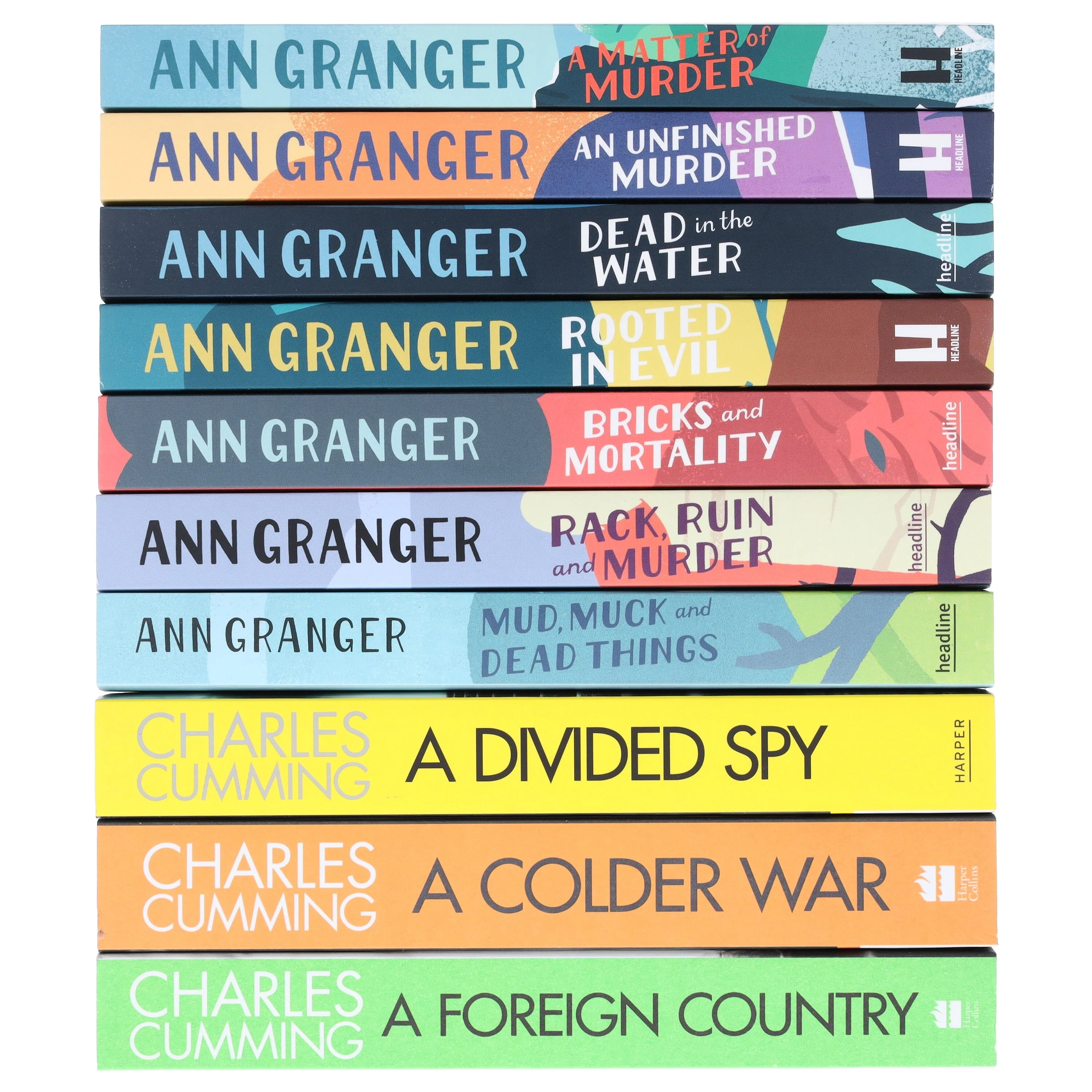 British Spy & Mystery Crime Series Bundle by Ann Granger & Charles Cumming: 10 Book Set – Fiction – Paperback - Image 7