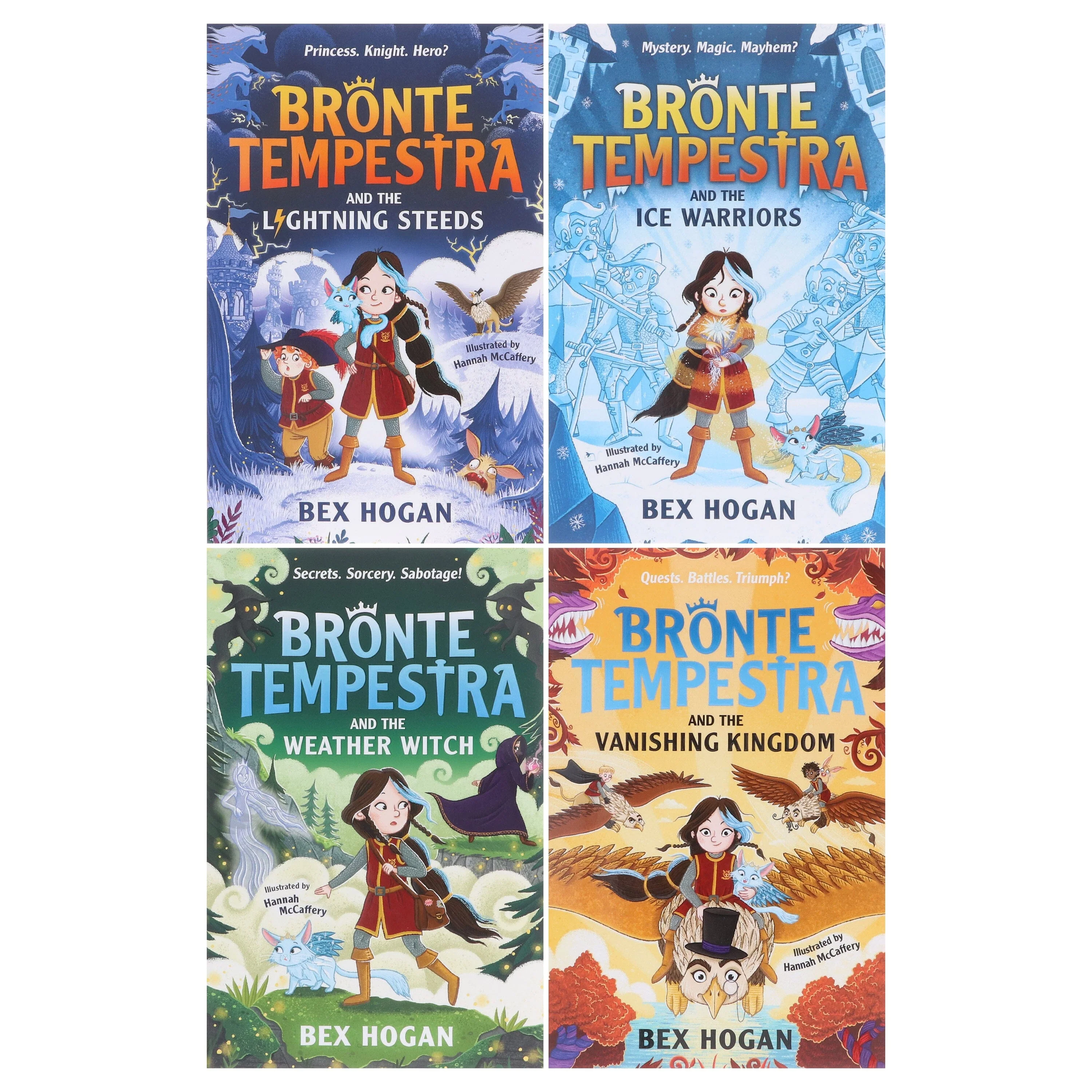 Bronte Tempestra Series by Bex Hogan Illustrated 4 Books Collection Set - Ages 7-12 - Paperback - Image 2