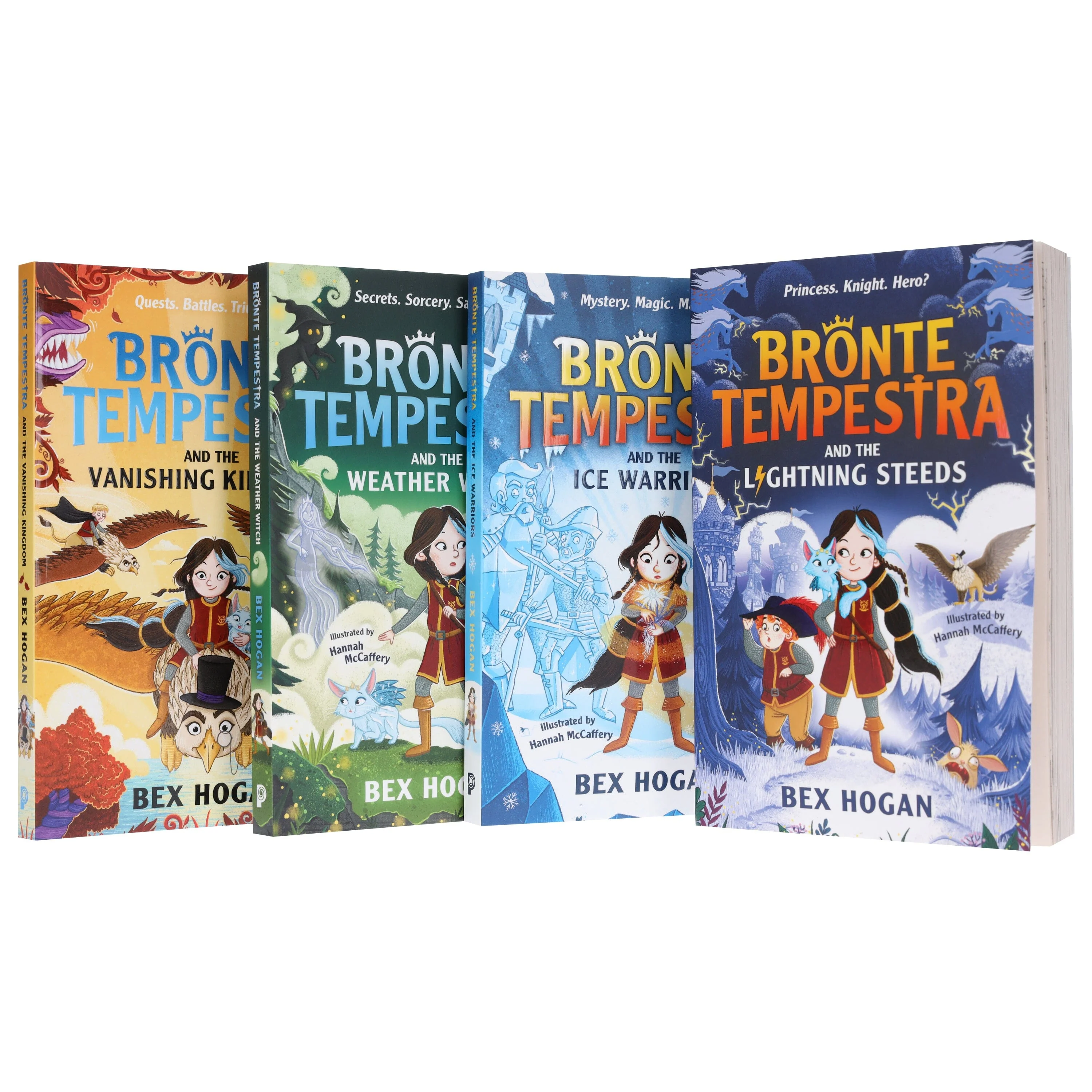 Bronte Tempestra Series by Bex Hogan Illustrated 4 Books Collection Set - Ages 7-12 - Paperback - Image 4