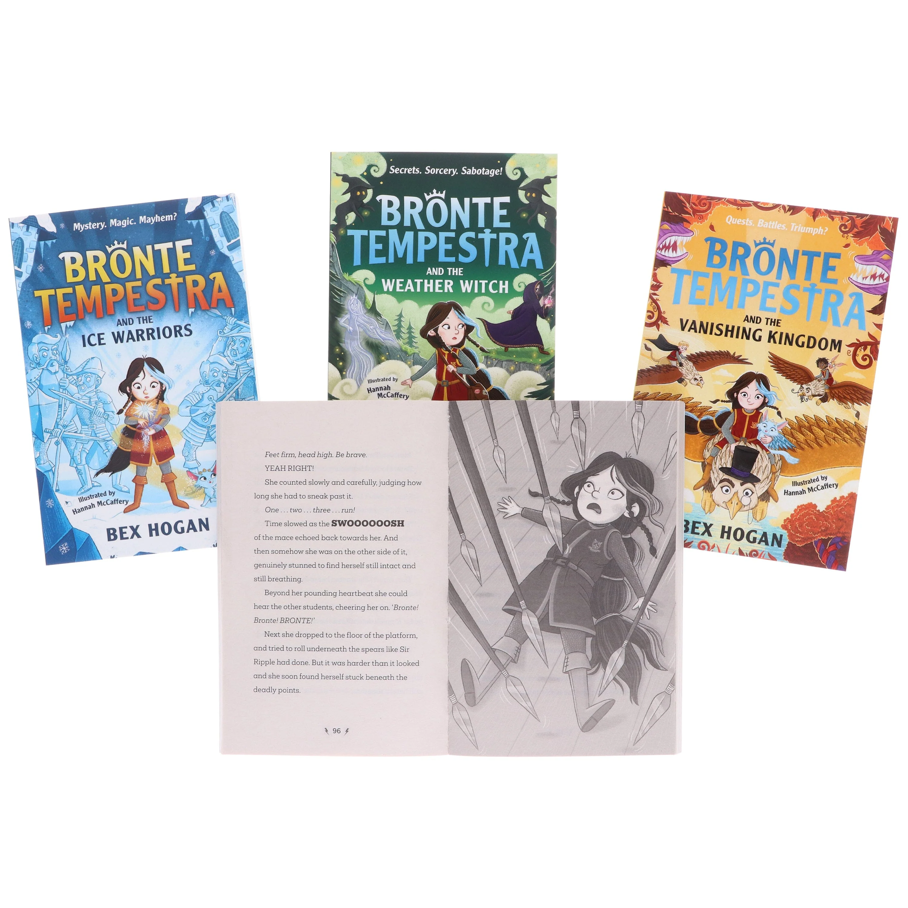 Bronte Tempestra Series by Bex Hogan Illustrated 4 Books Collection Set - Ages 7-12 - Paperback - Image 7