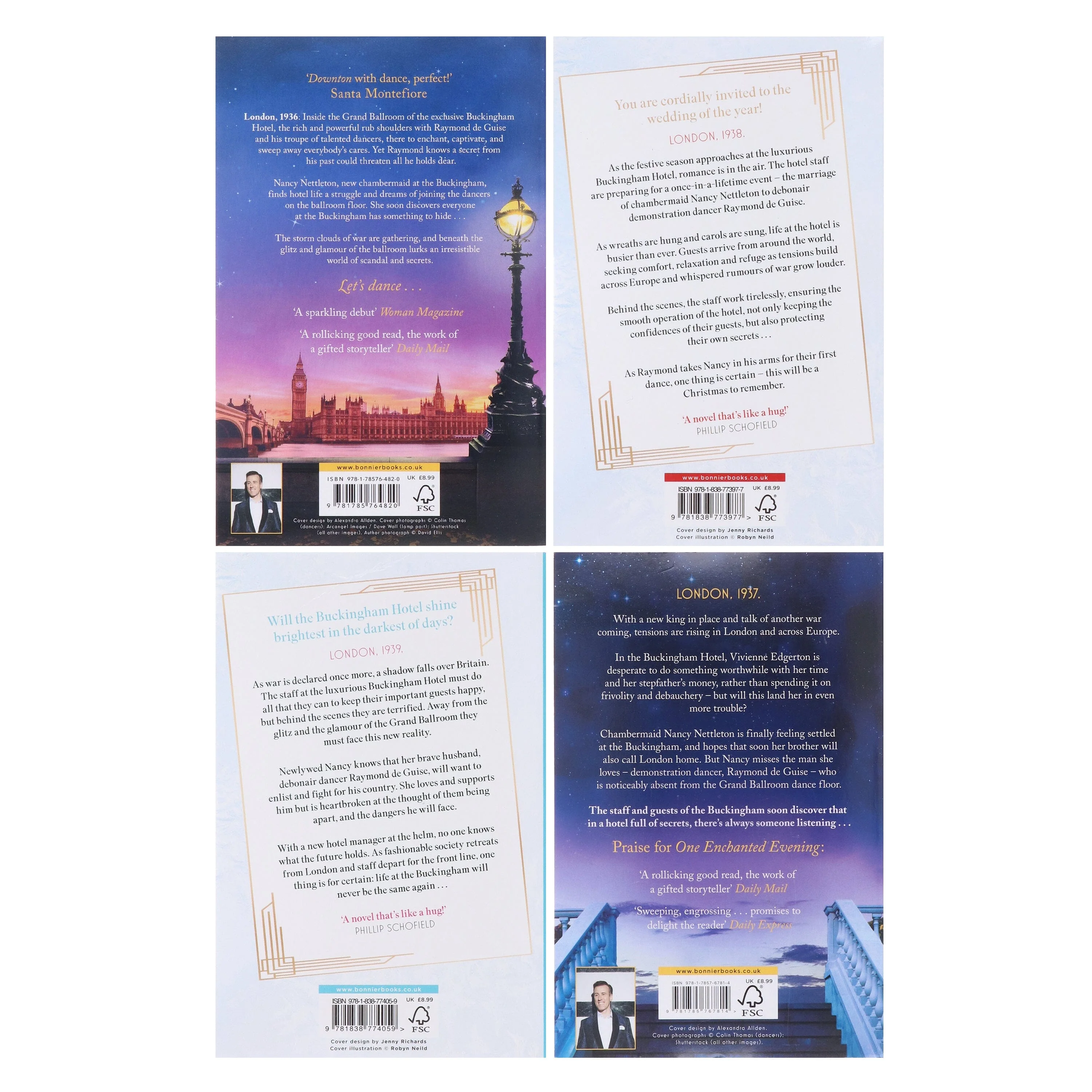 Buckingham Hotel Series by Anton Du Beke 4 Books Collection Set - Fiction - Paperback - Image 3