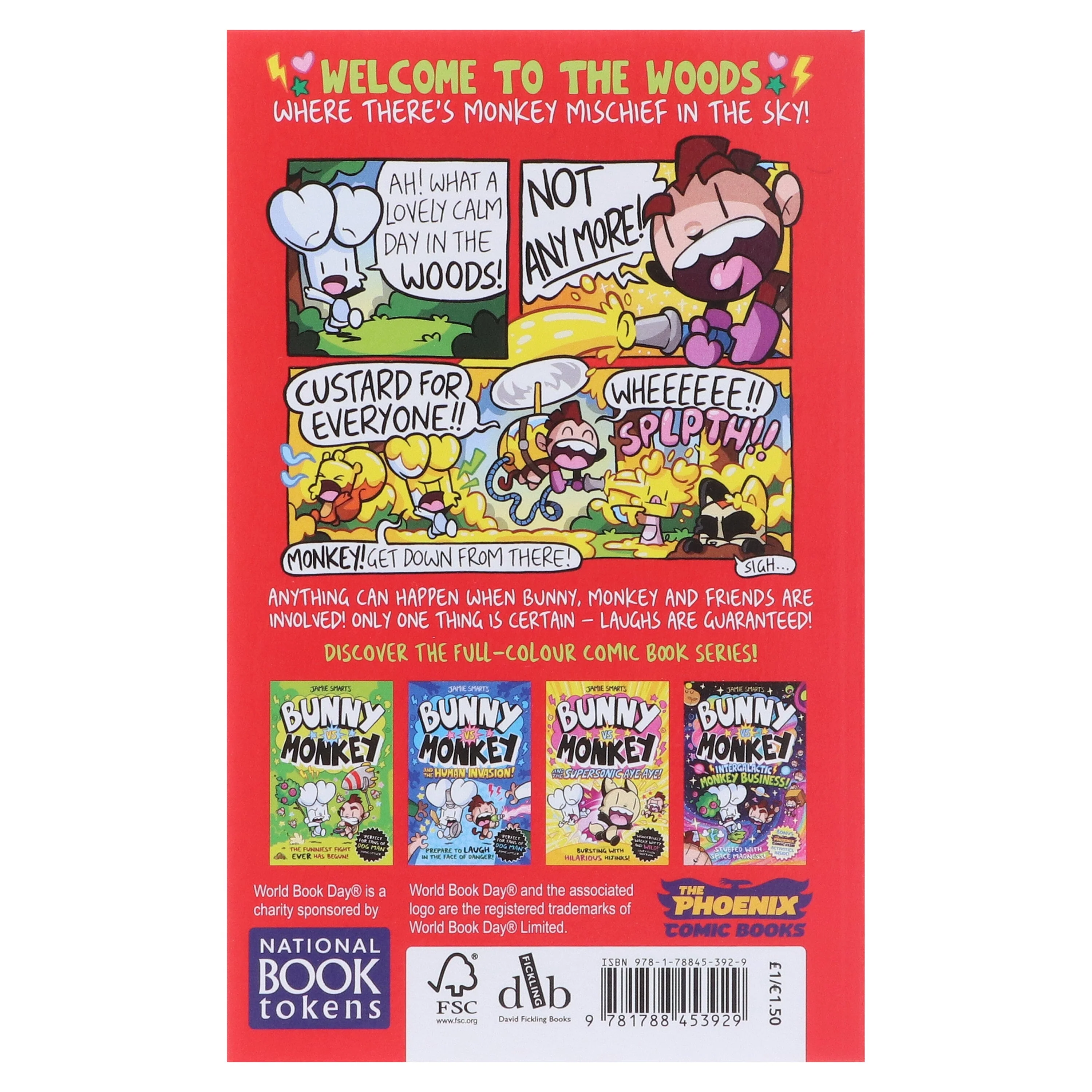 Bunny vs Monkey: Total Chaos!: World Book Day 2026 by Jamie Smart - Ages 7-9 - Paperback - Image 3