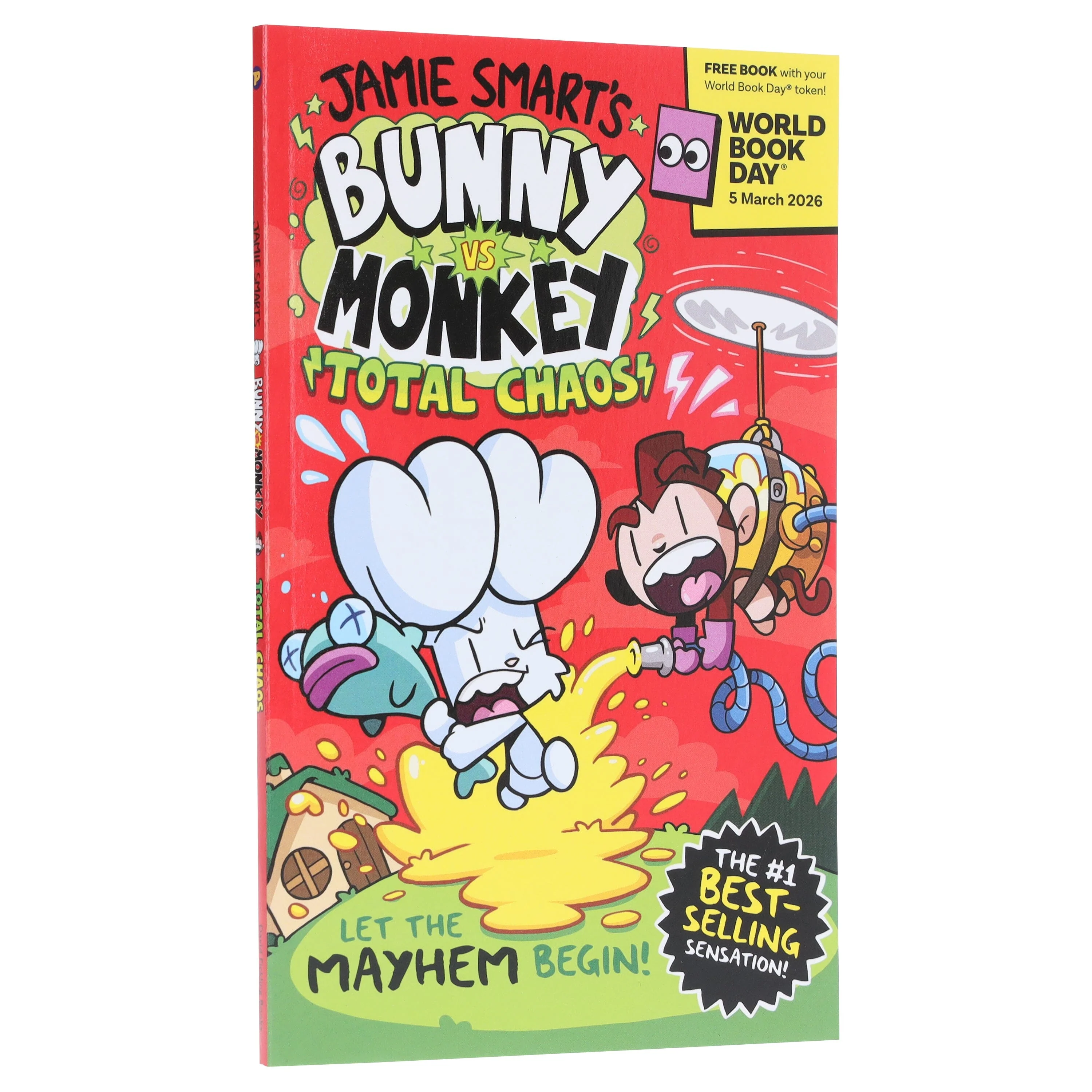 Bunny vs Monkey: Total Chaos!: World Book Day 2026 by Jamie Smart - Ages 7-9 - Paperback - Image 5