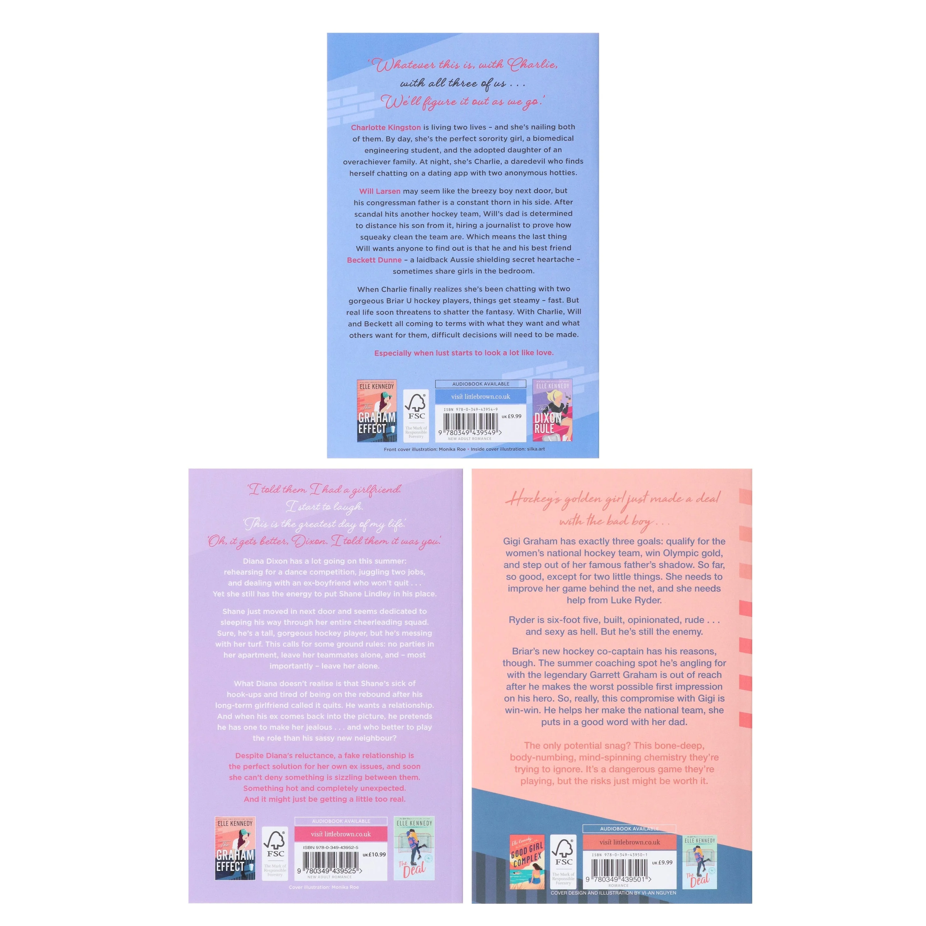 Campus Diaries Series by Elle Kennedy 3 Books Collection Set - Fiction - Paperback - Image 3