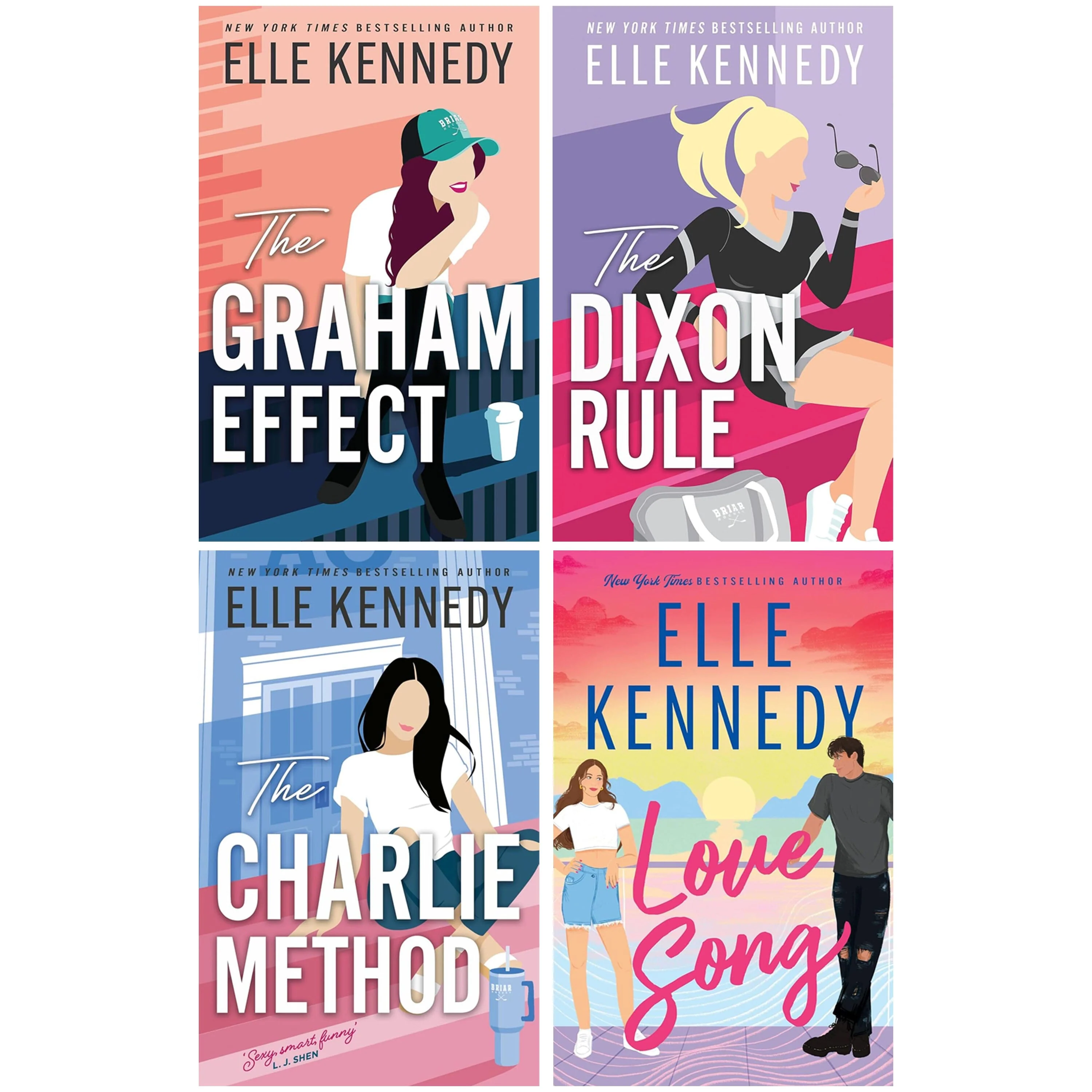 Campus Diaries Series by Elle Kennedy 4 Books Collection Set - Fiction - Paperback