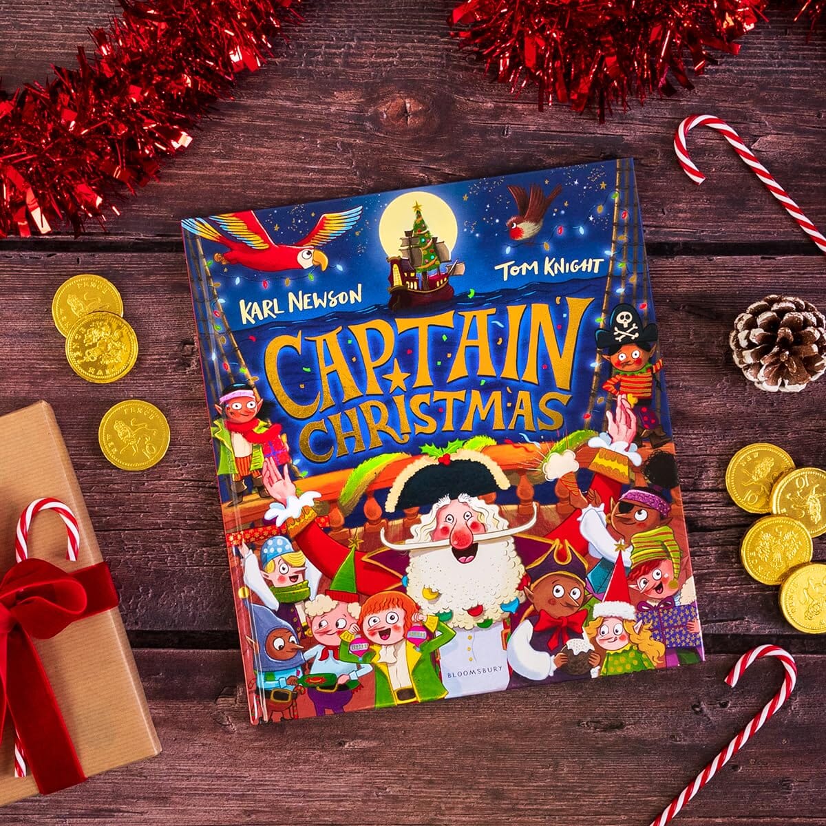Captain Christmas by Karl Newson: Get ready to meet the world’s most festive pirate! - Ages 0-5 - Paperback - Image 5