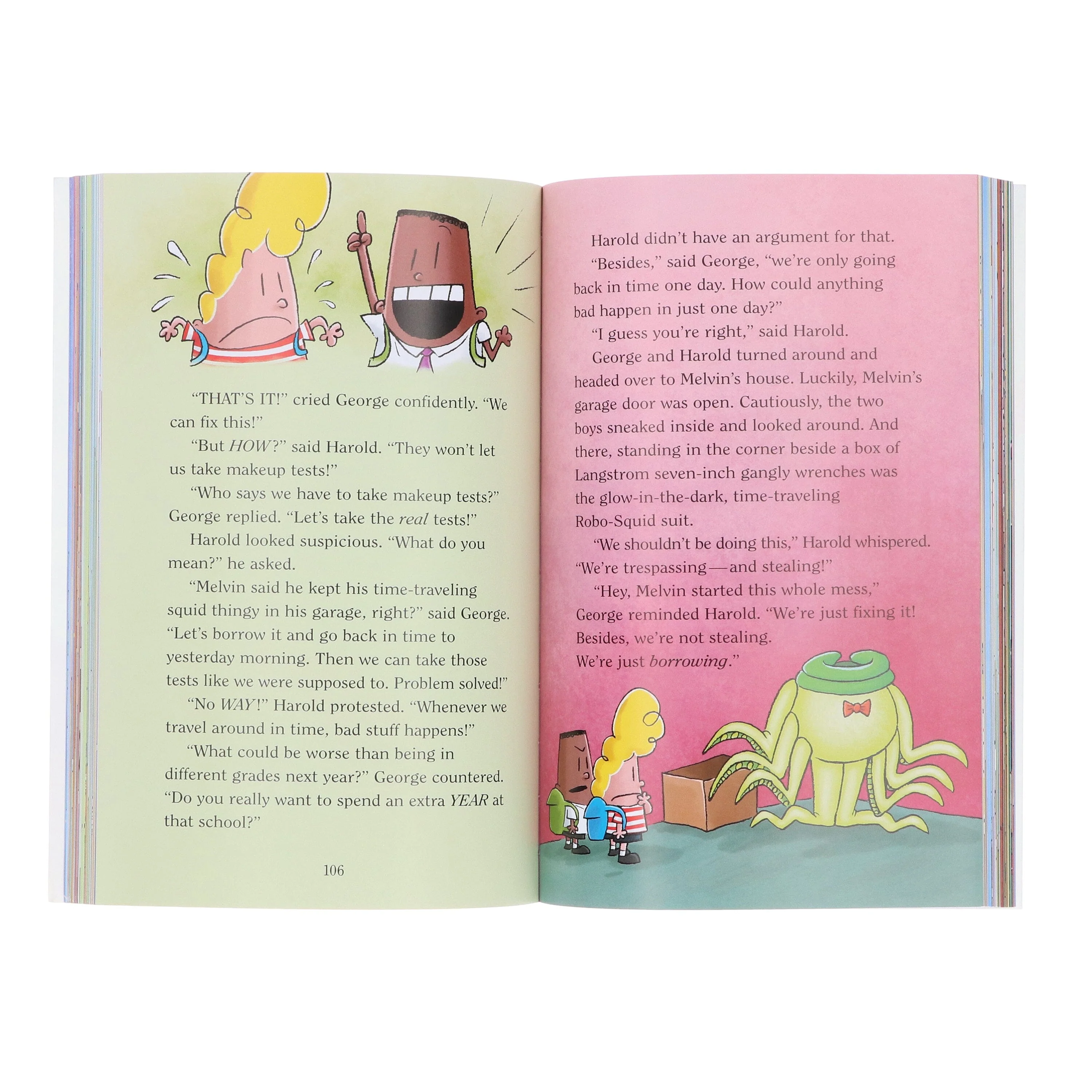 Captain Underpants Full Colour Series (Book 9-12) Collection by Dav Pilkey 4 Books Set - Ages 7-11 - Paperback - Image 5
