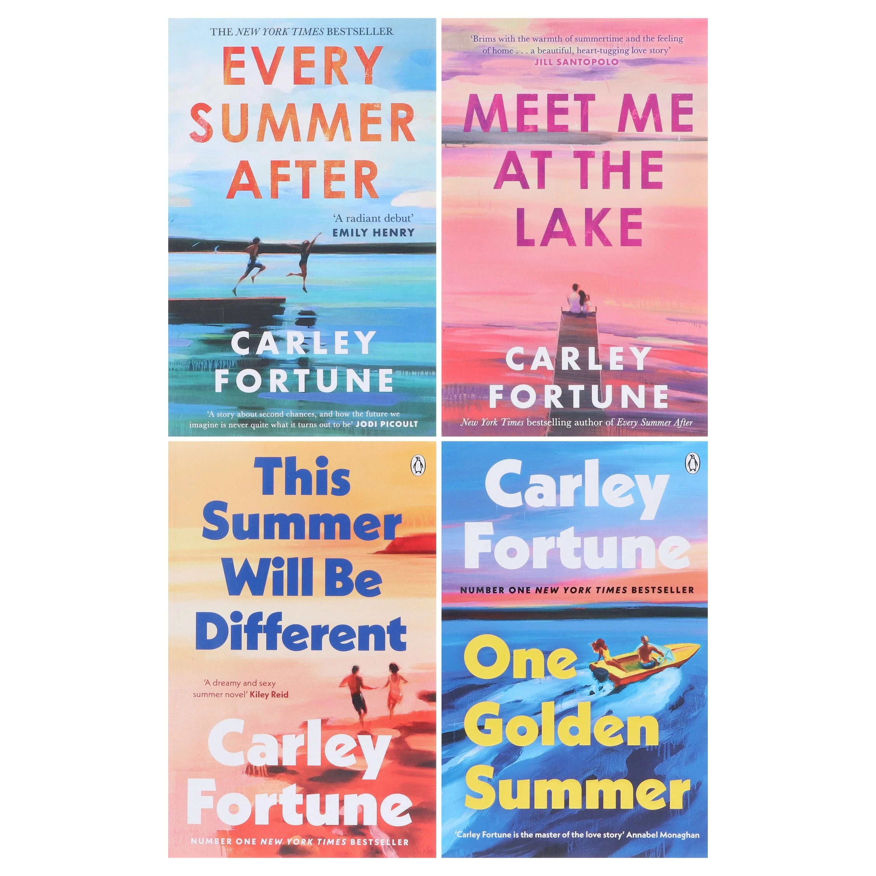 Carley Fortune Novels One Golden Summer, Meet Me at the Lake & More: 4 Books Collection Set - Fiction - Paperback - Image 2