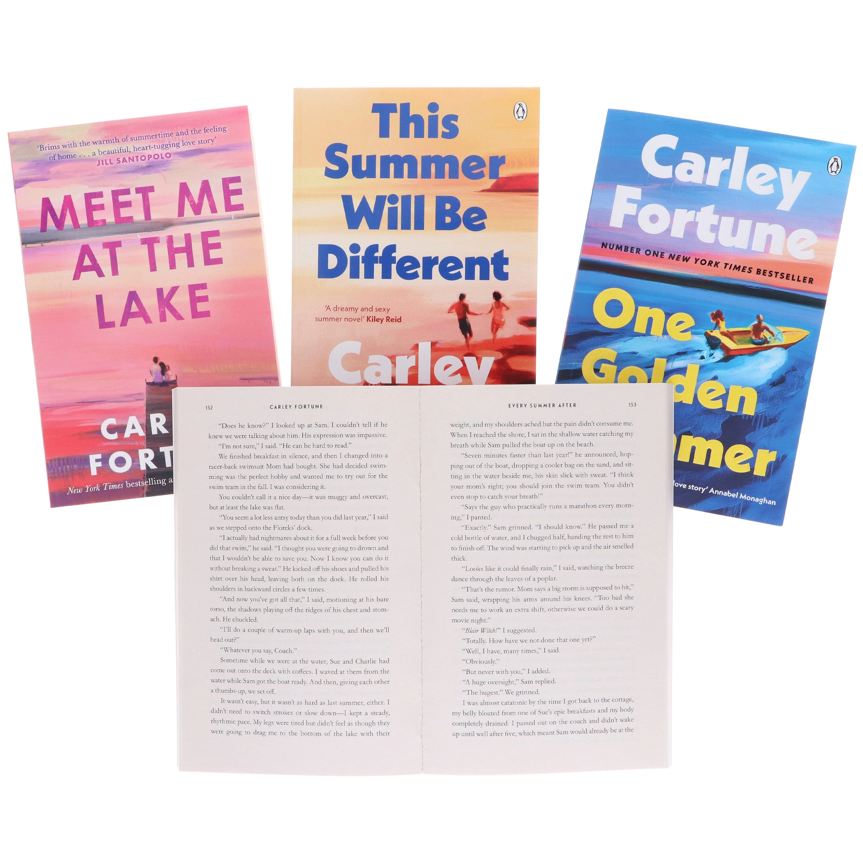 Carley Fortune Novels One Golden Summer, Meet Me at the Lake & More: 4 Books Collection Set - Fiction - Paperback - Image 7