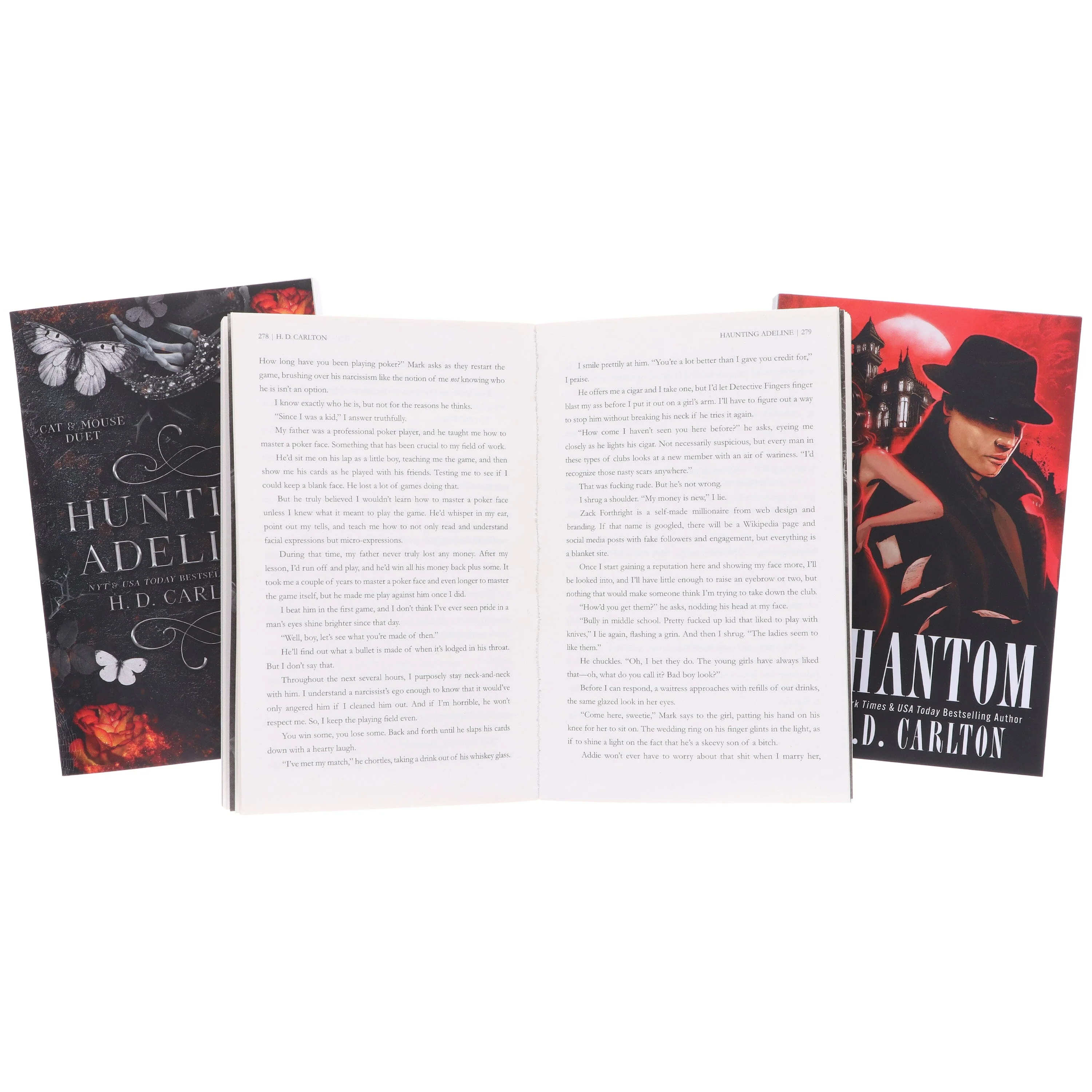 Haunting Adeline by H. D. Carlton 3 Books Collection Set - Fiction - Paperback (Cat and Mouse Duet) - Image 7