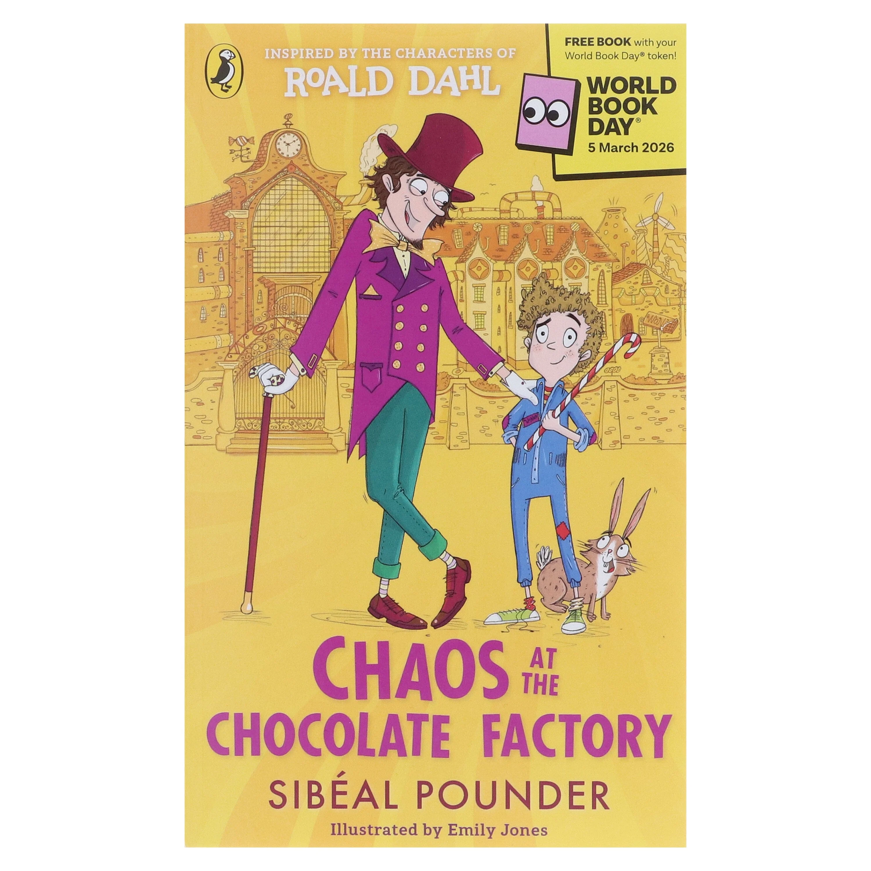 Chaos at the Chocolate Factory: World Book Day 2026 by Roald Dahl & Sibéal Pounder - Ages 7-11 - Paperback - Image 2