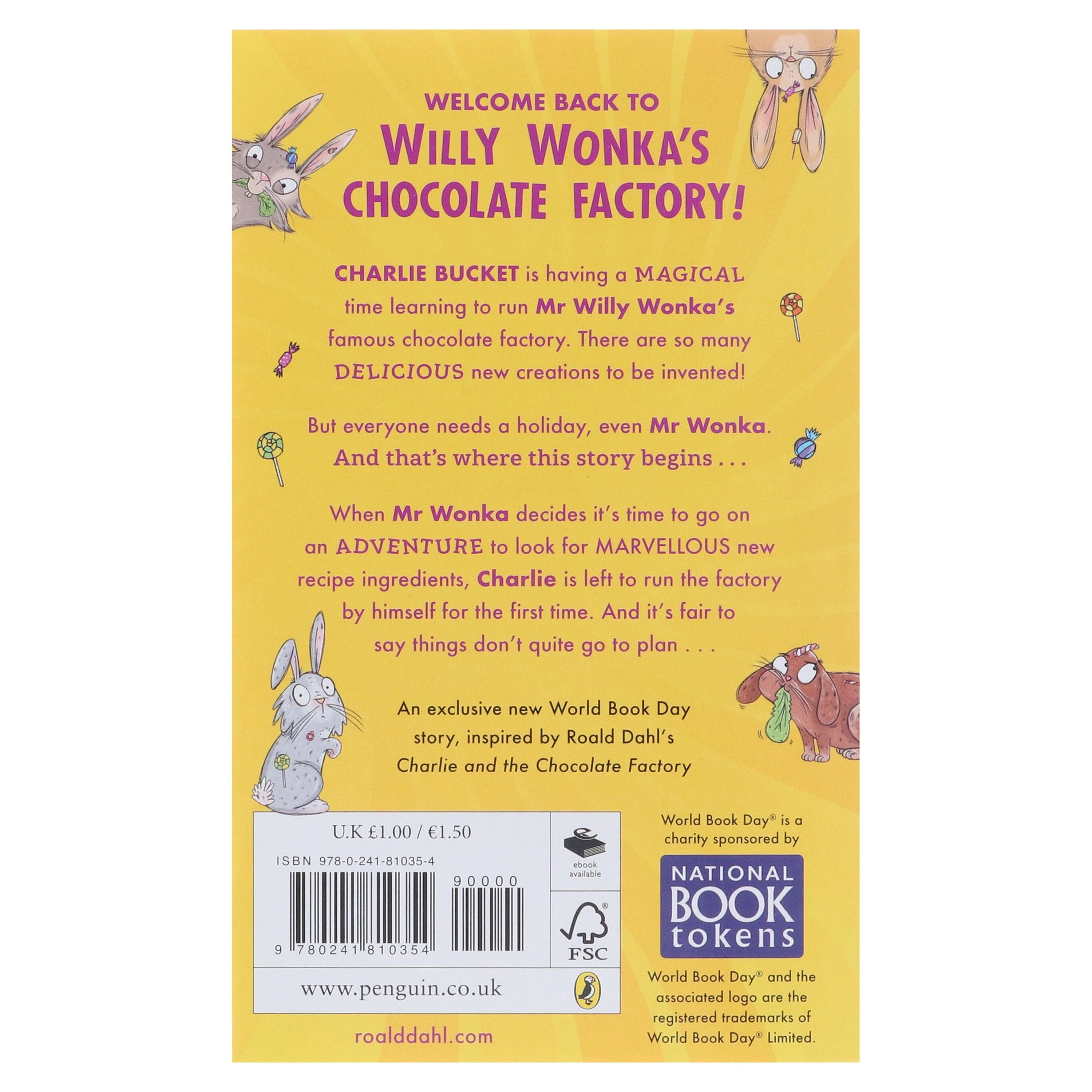 Chaos at the Chocolate Factory: World Book Day 2026 by Roald Dahl & Sibéal Pounder - Ages 7-11 - Paperback - Image 3