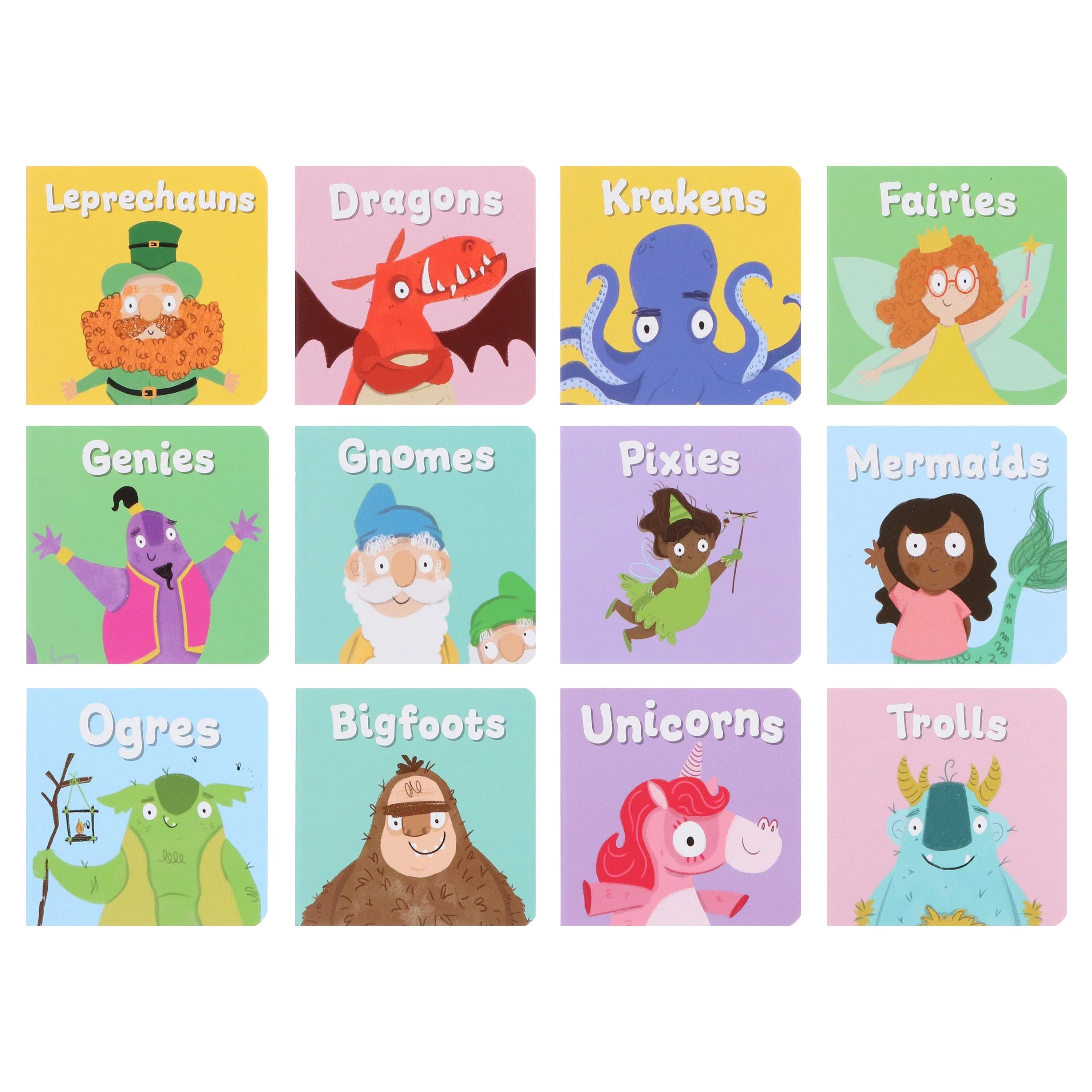 Children's Halloween Books: Flip Flap Fun - Trick or Treat & Knock, Knock, Who's Here? & A Case of Mythical Creatures: 14 Books Collection Set - Ages 0-5 - Board Book - Image 2