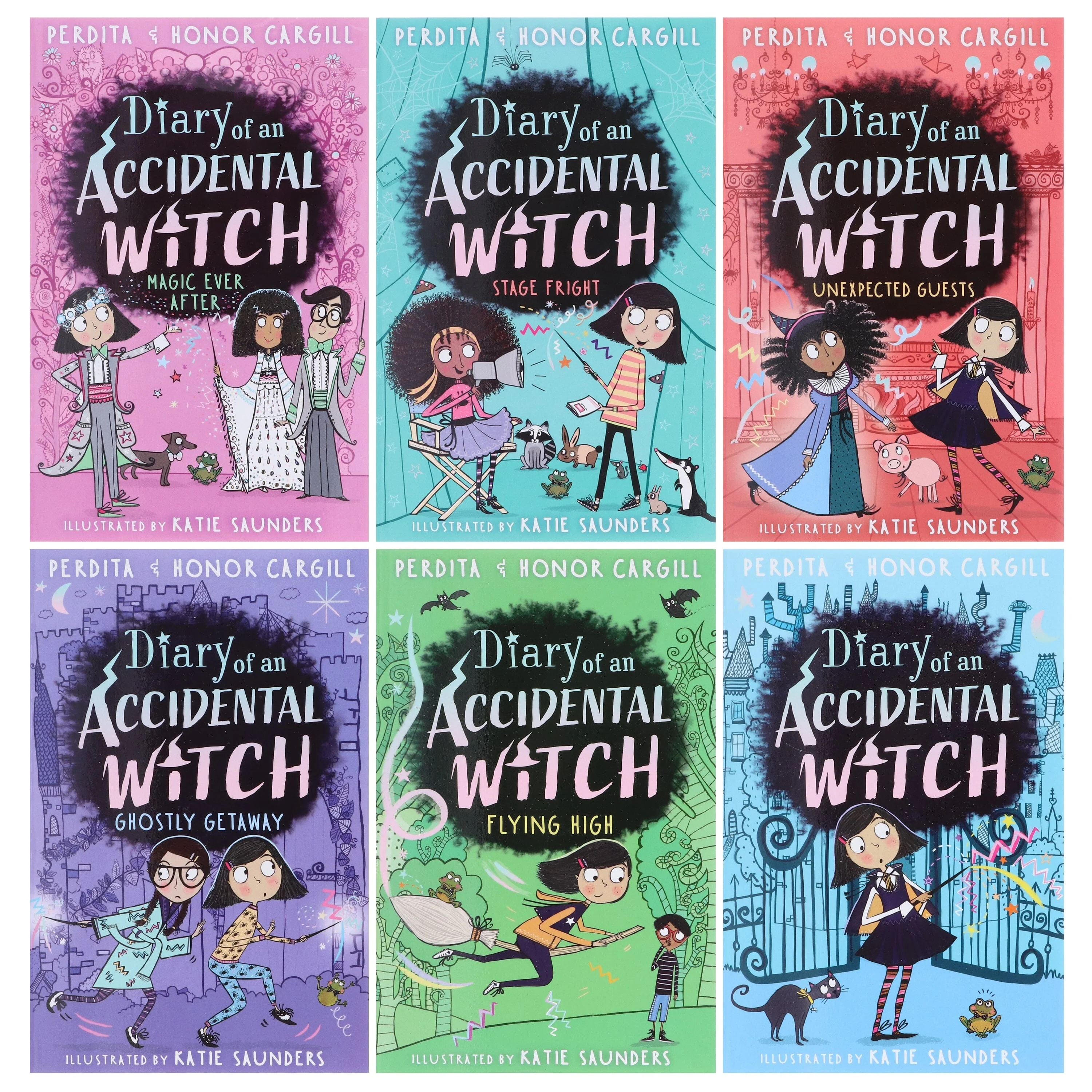 Children's Halloween Books: Diary of an Accidental Witch & Maggie Sparks: 11 Books Collection Set - Ages 5-10 - Paperback - Image 2