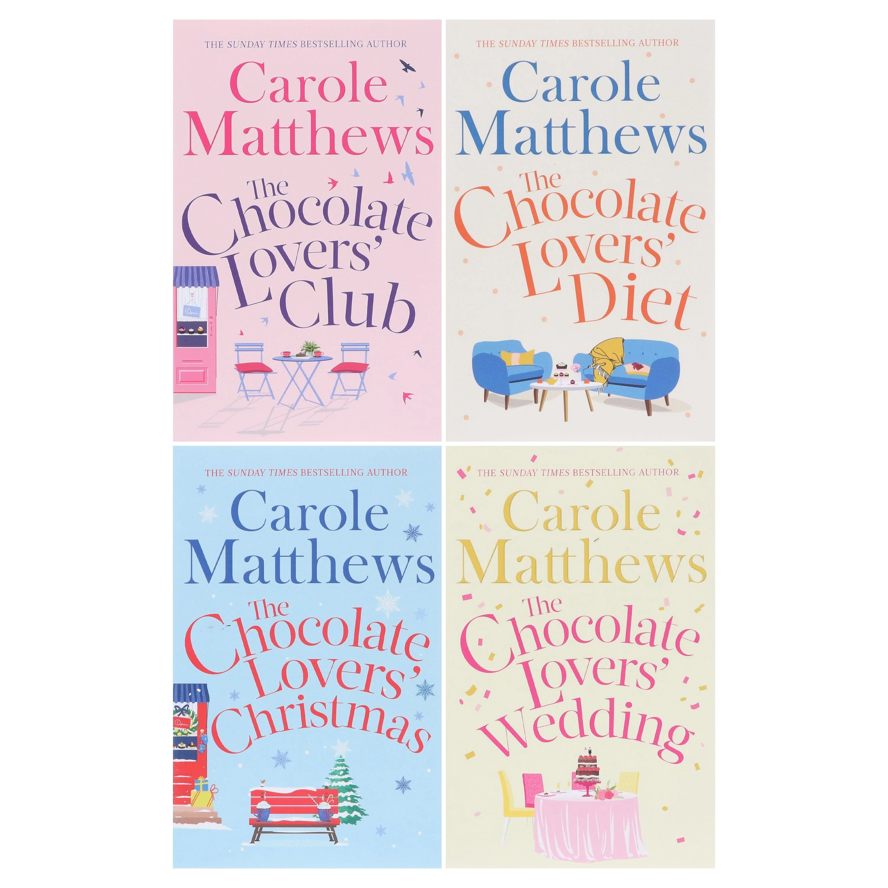 Chocolate Lovers' Club by Carole Matthews 4 Books Collection Set - Fiction - Paperback - Image 2