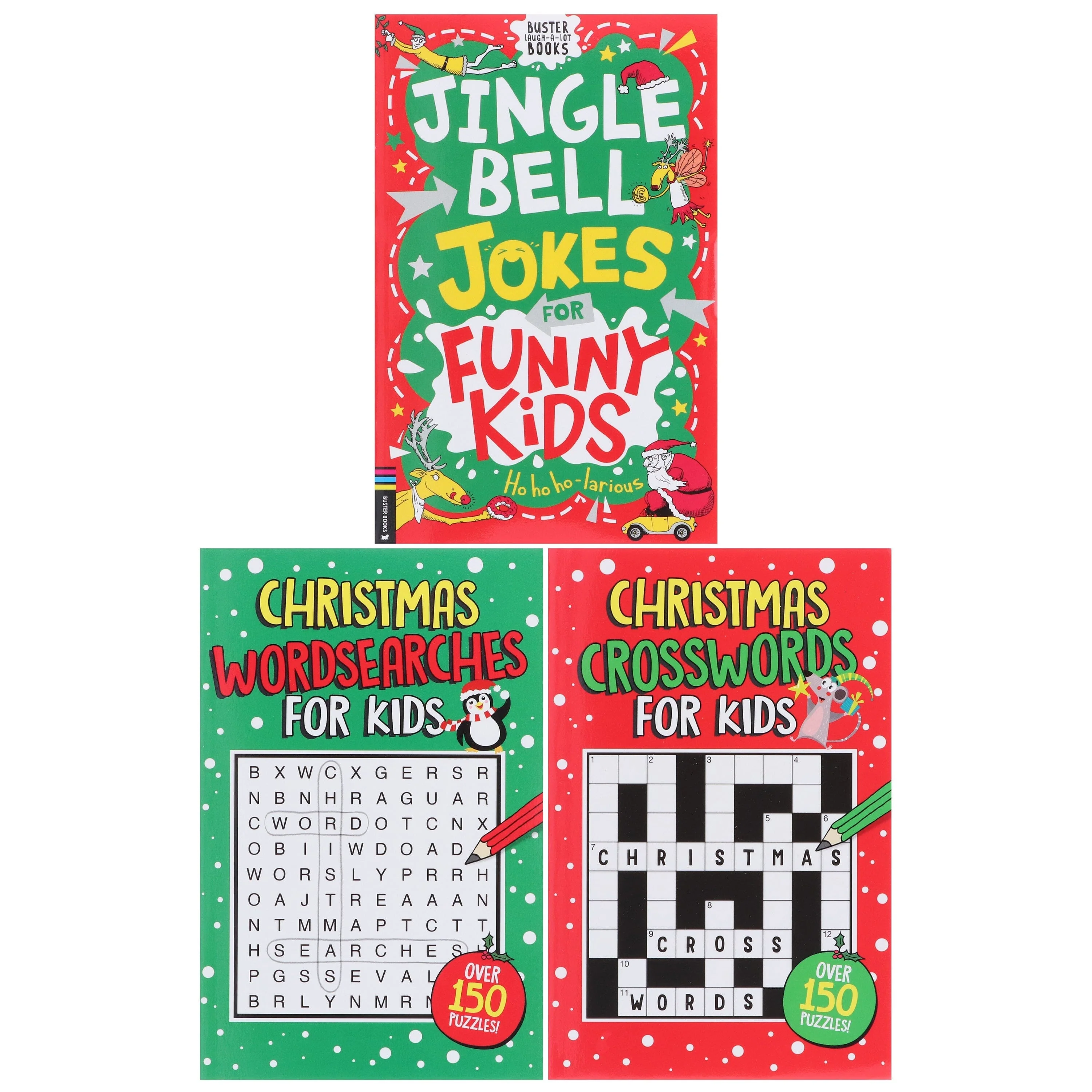 Christmas Easy Classics, Christmas Crosswords & A Boy Called Christmas: 14 Books Children’s Collection Set - Ages 7-11 - Paperback - Image 2