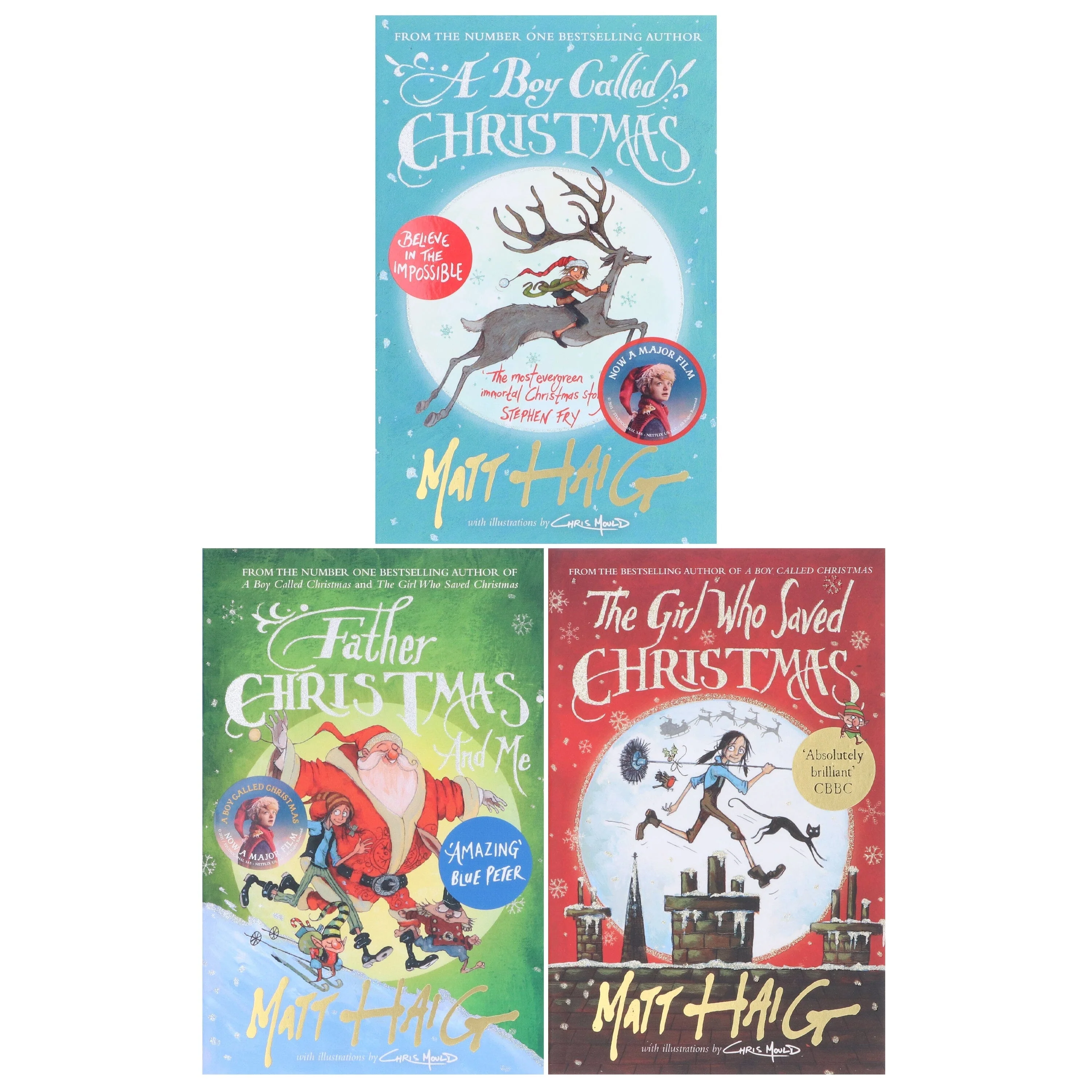 Christmas Easy Classics, Christmas Crosswords & A Boy Called Christmas: 14 Books Children’s Collection Set - Ages 7-11 - Paperback - Image 3