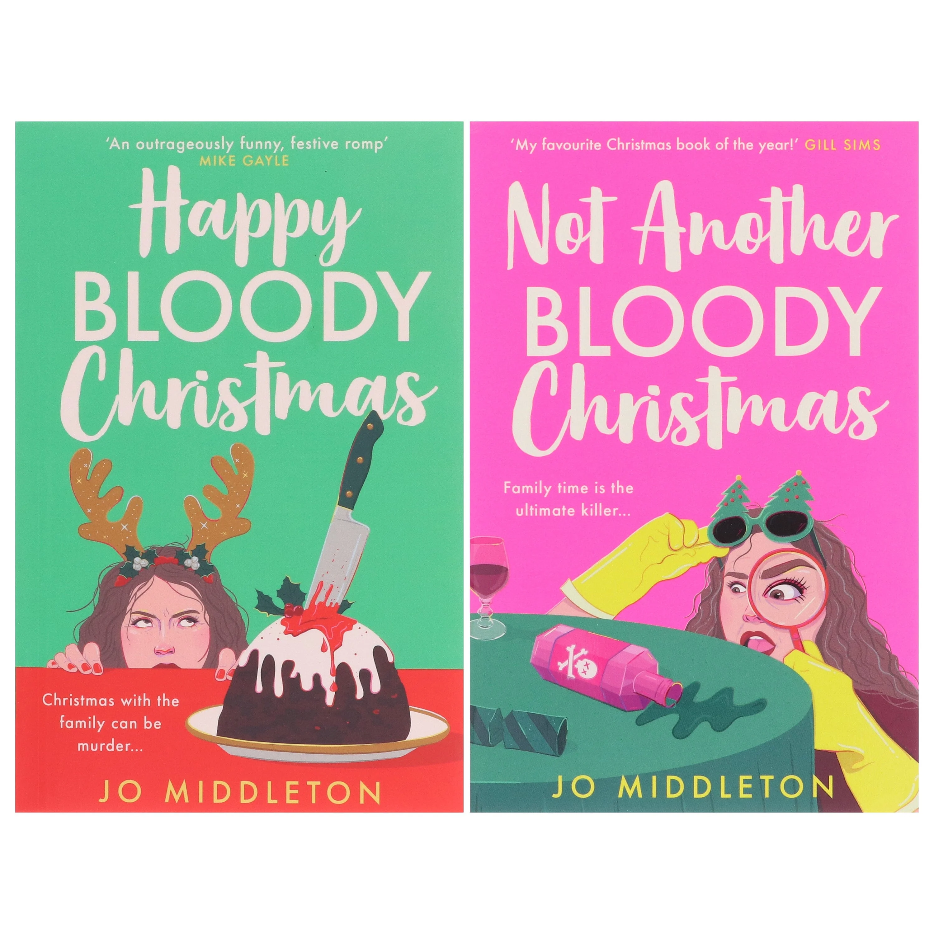 Christmas Murder Mysteries by Jo Middleton 2 Books Collection Set - Fiction - Paperback - Image 2