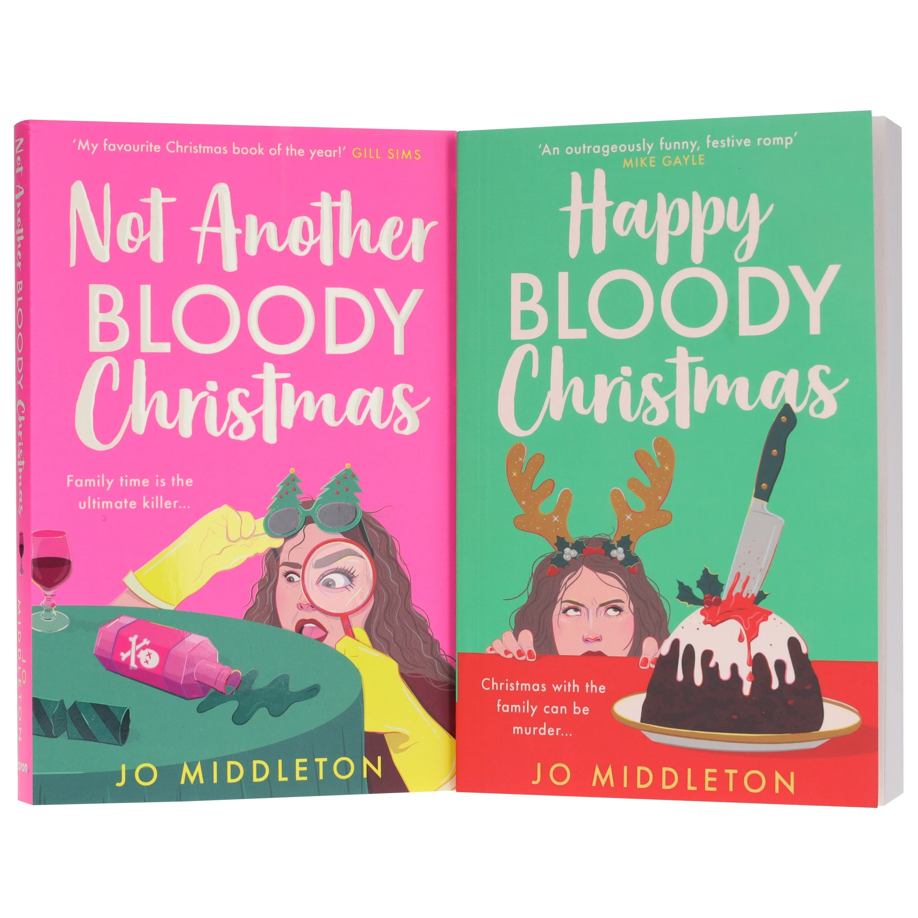 Christmas Murder Mysteries by Jo Middleton 2 Books Collection Set - Fiction - Paperback - Image 4