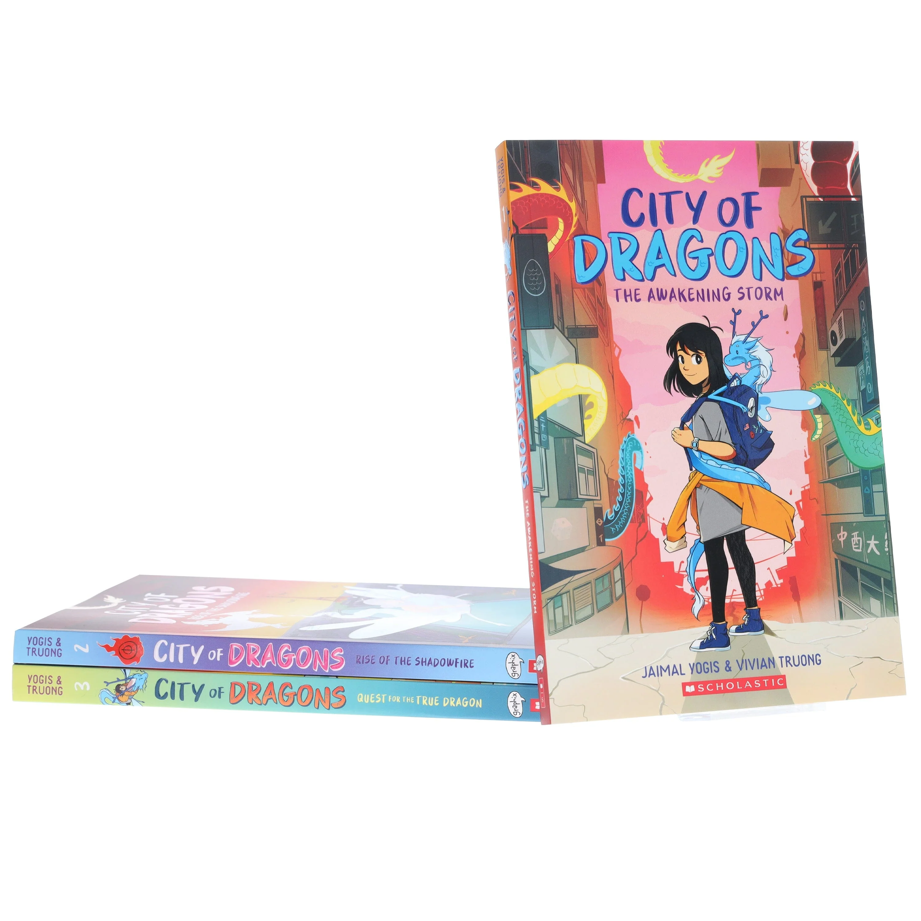 City of Dragons by Jaimal Yogis & Vivian Truong 3 Graphic Novels Collection Set - Ages 8-12 - Paperback - Image 4