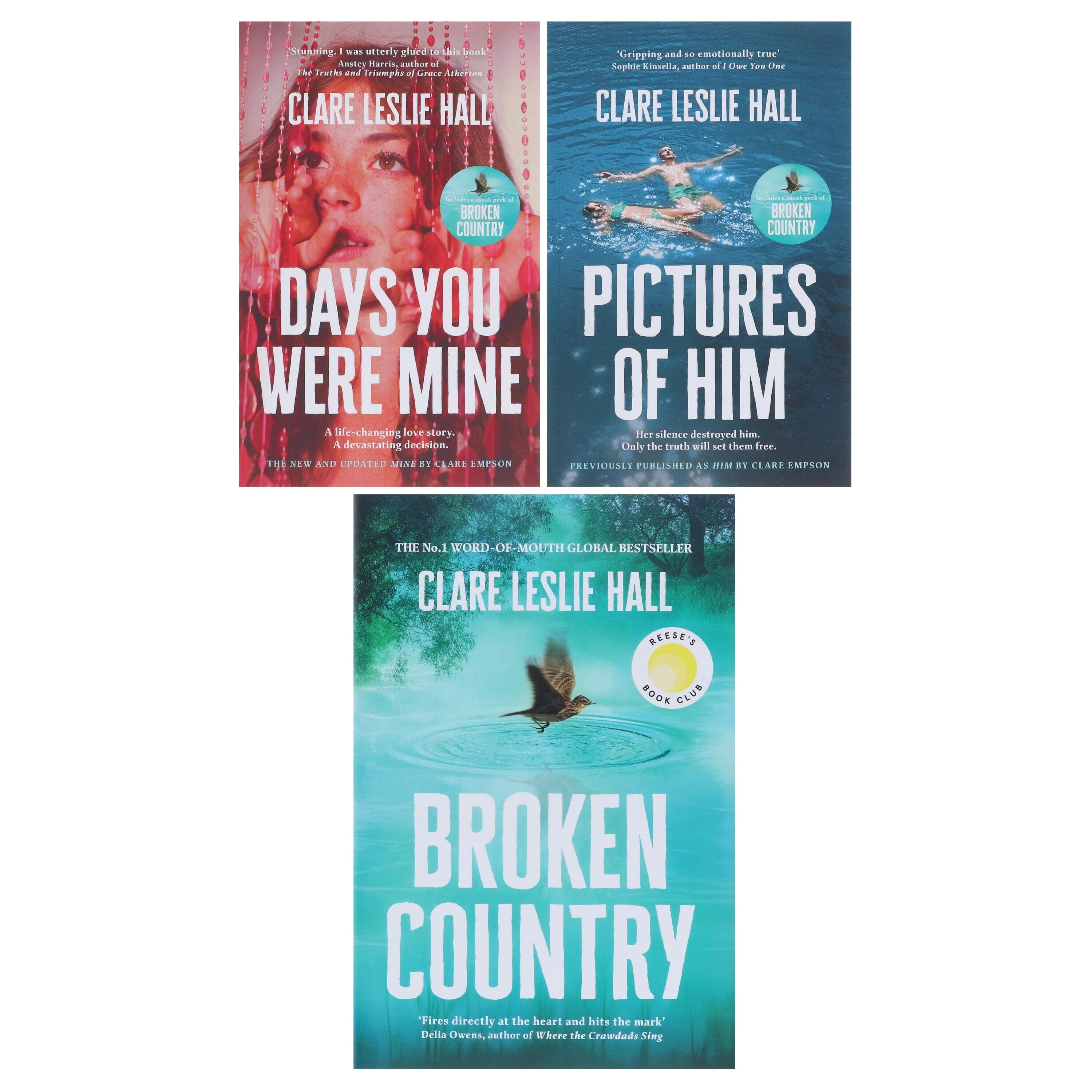 Days You Were Mine, Pictures of Him & Broken Country By Clare Leslie Hall 3 Books Collection Set - Fiction - Paperback/Hardback - Image 2