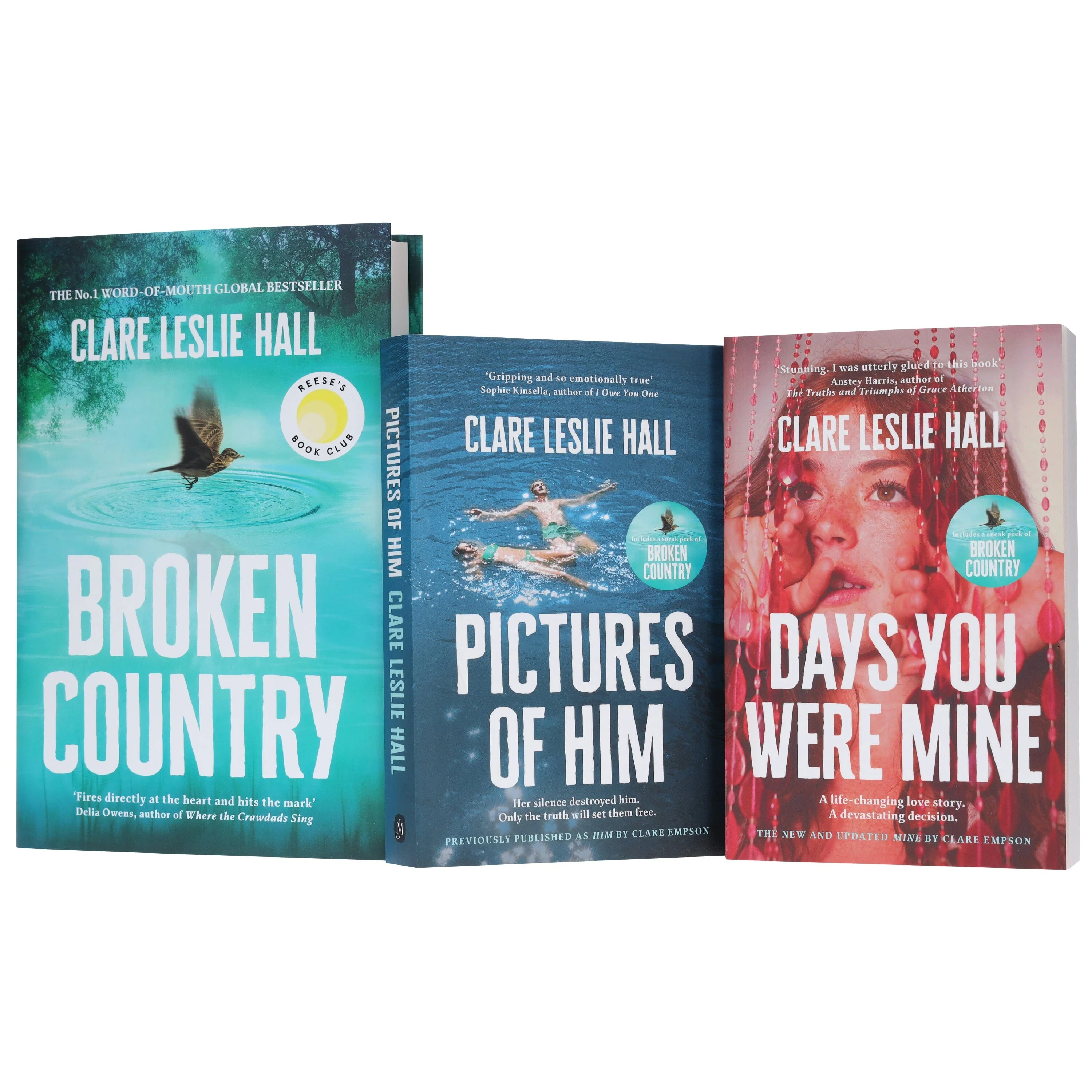 Days You Were Mine, Pictures of Him & Broken Country By Clare Leslie Hall 3 Books Collection Set - Fiction - Paperback/Hardback - Image 4