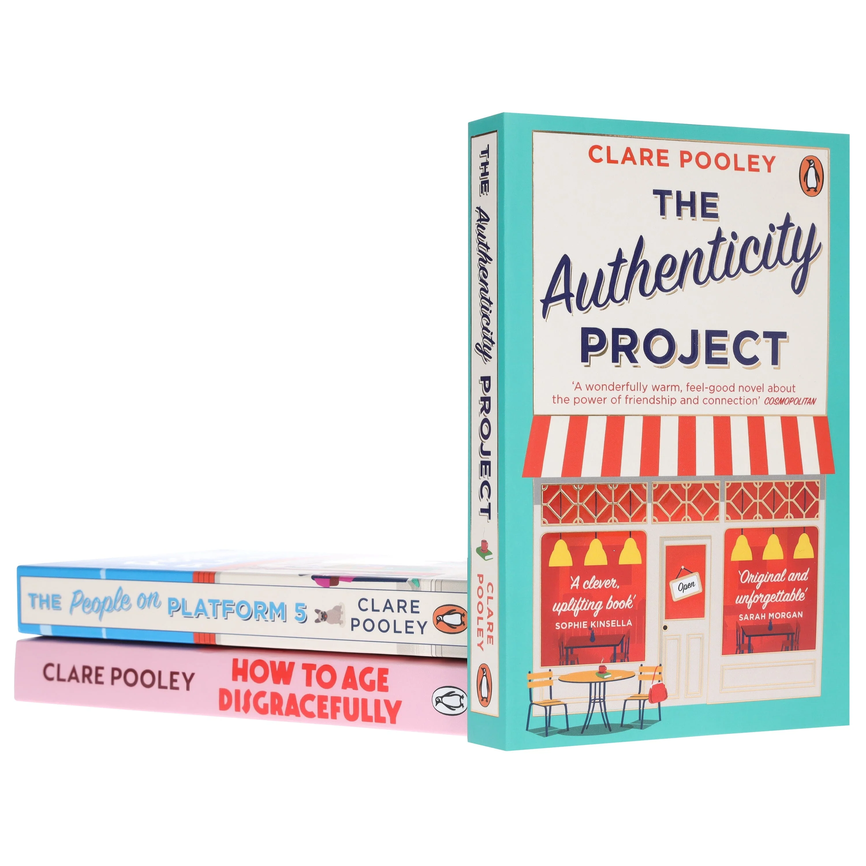 How to Age Disgracefully, The Authenticity Project & The People on Platform 5 By Clare Pooley: 3 Books Collection Set - Fiction - Paperback - Image 5