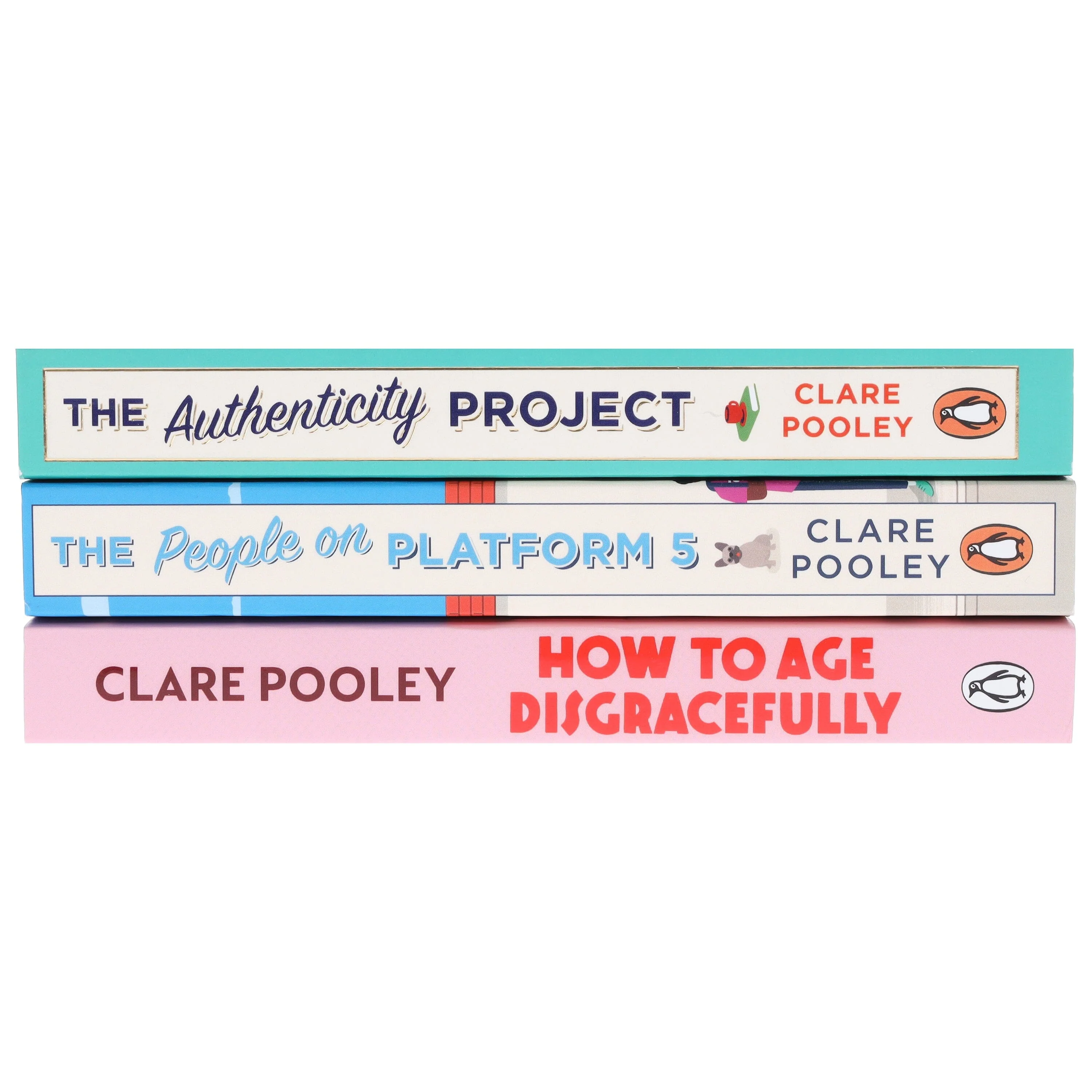 How to Age Disgracefully, The Authenticity Project & The People on Platform 5 By Clare Pooley: 3 Books Collection Set - Fiction - Paperback - Image 6