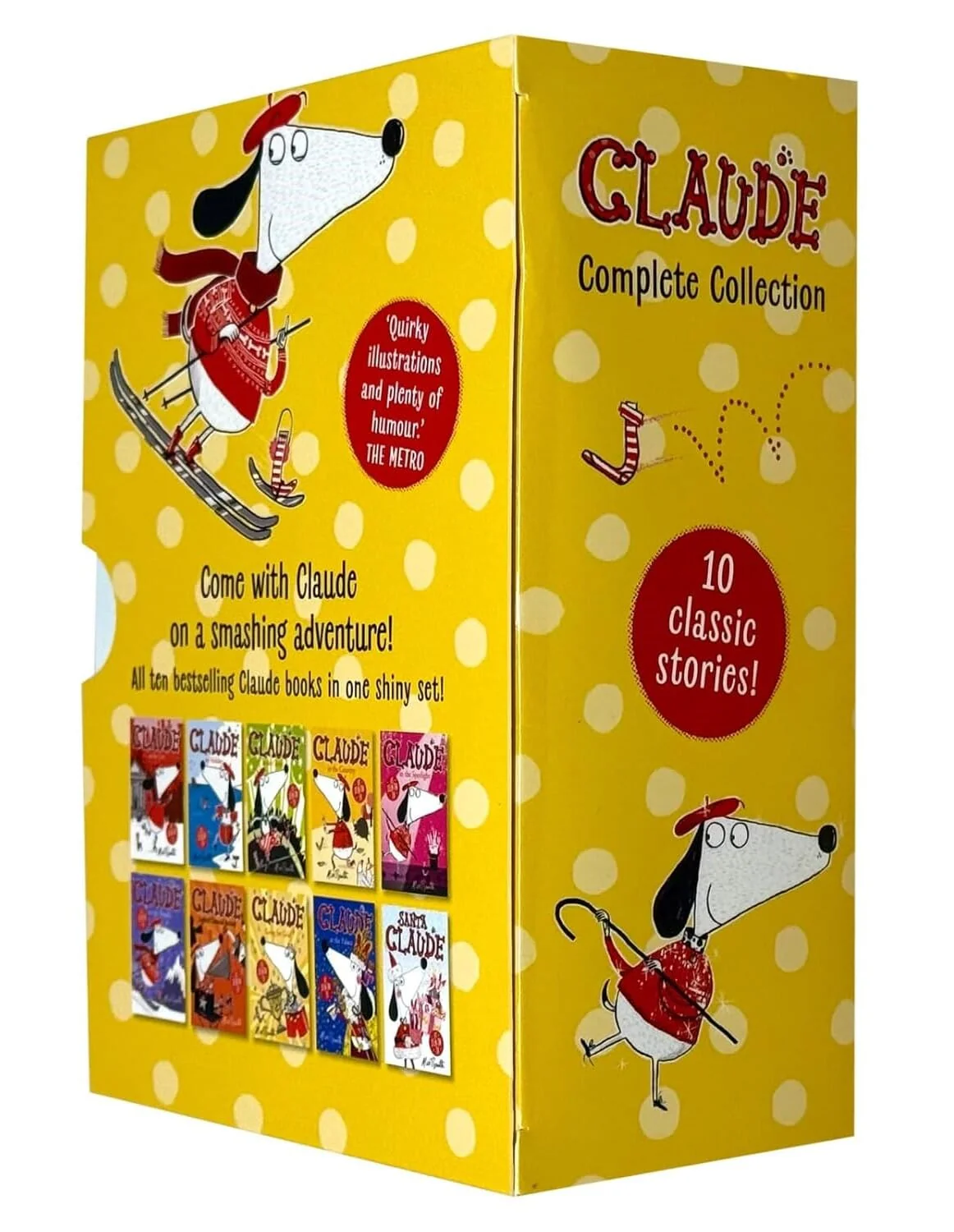 Claude Complete Collection Rather Smashing Adventures by Alex T. Smith 10 Books Box Set - Ages 5-9 - Paperback - Image 5