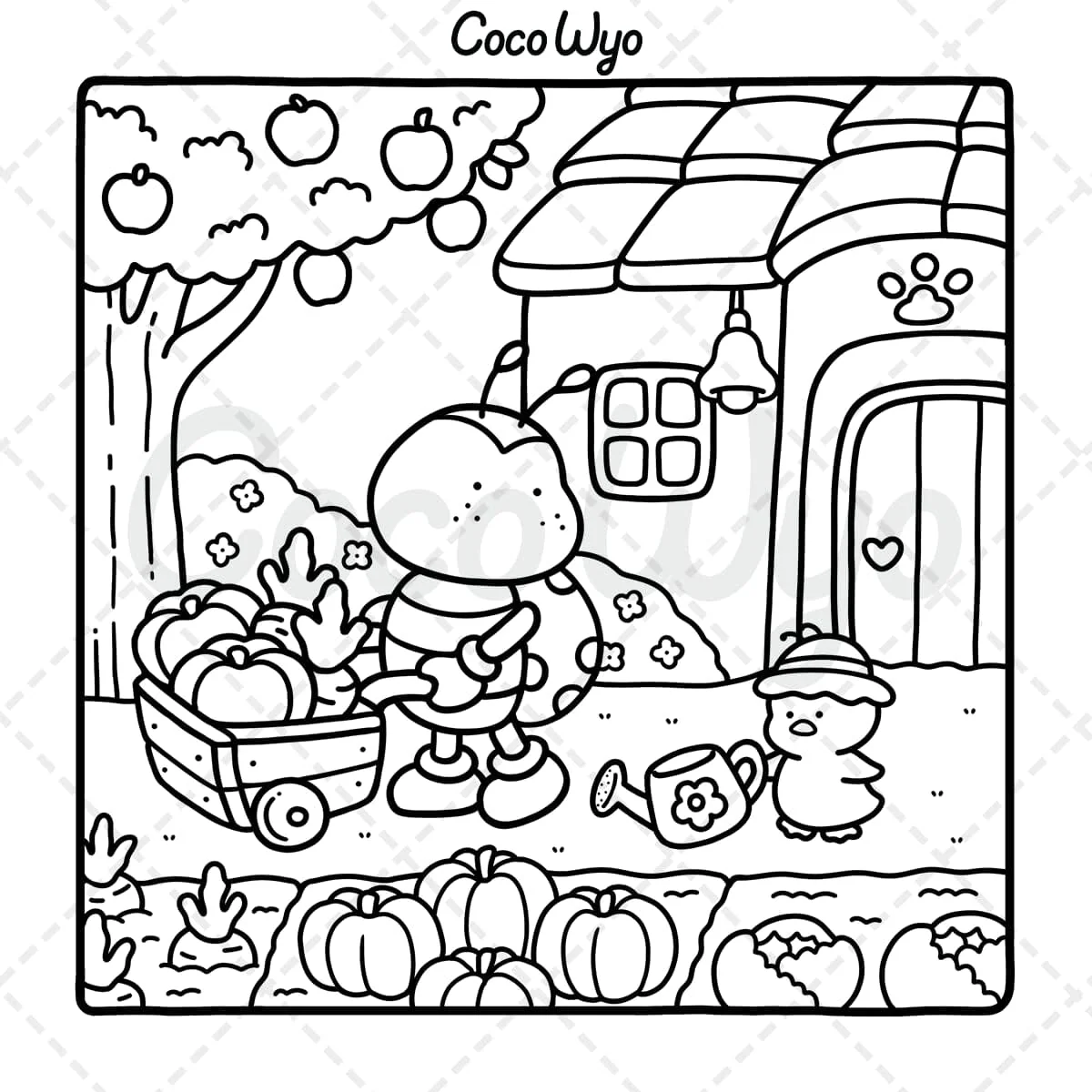 Coco Wyo: A Cute & Comfy 5 Colouring Books Set - Ages 12+ - Paperback - Image 2