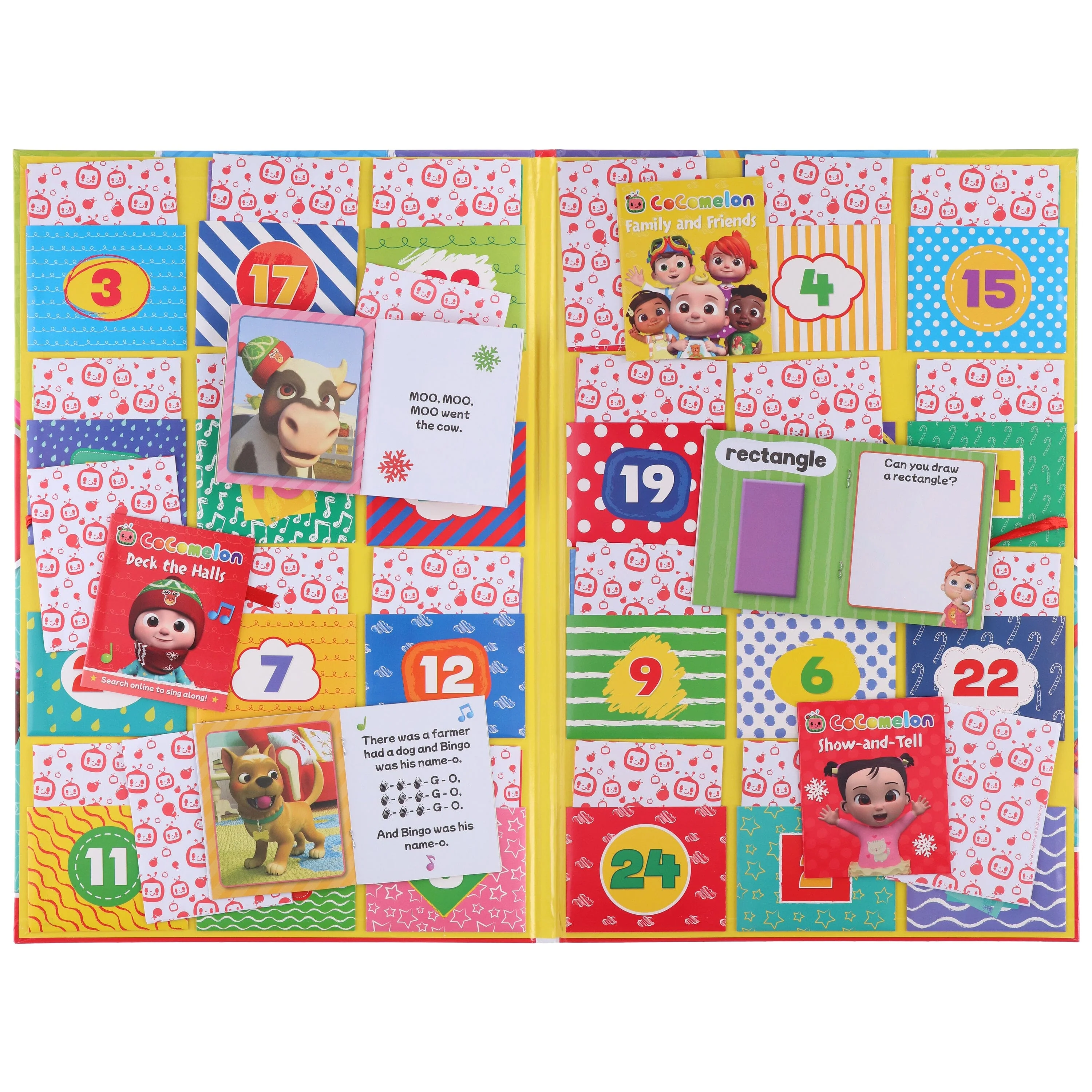 CoComelon Advent Calendar: 24 Book Countdown to Christmas by Igloo - Ages 2-5 - Paperback - Image 7