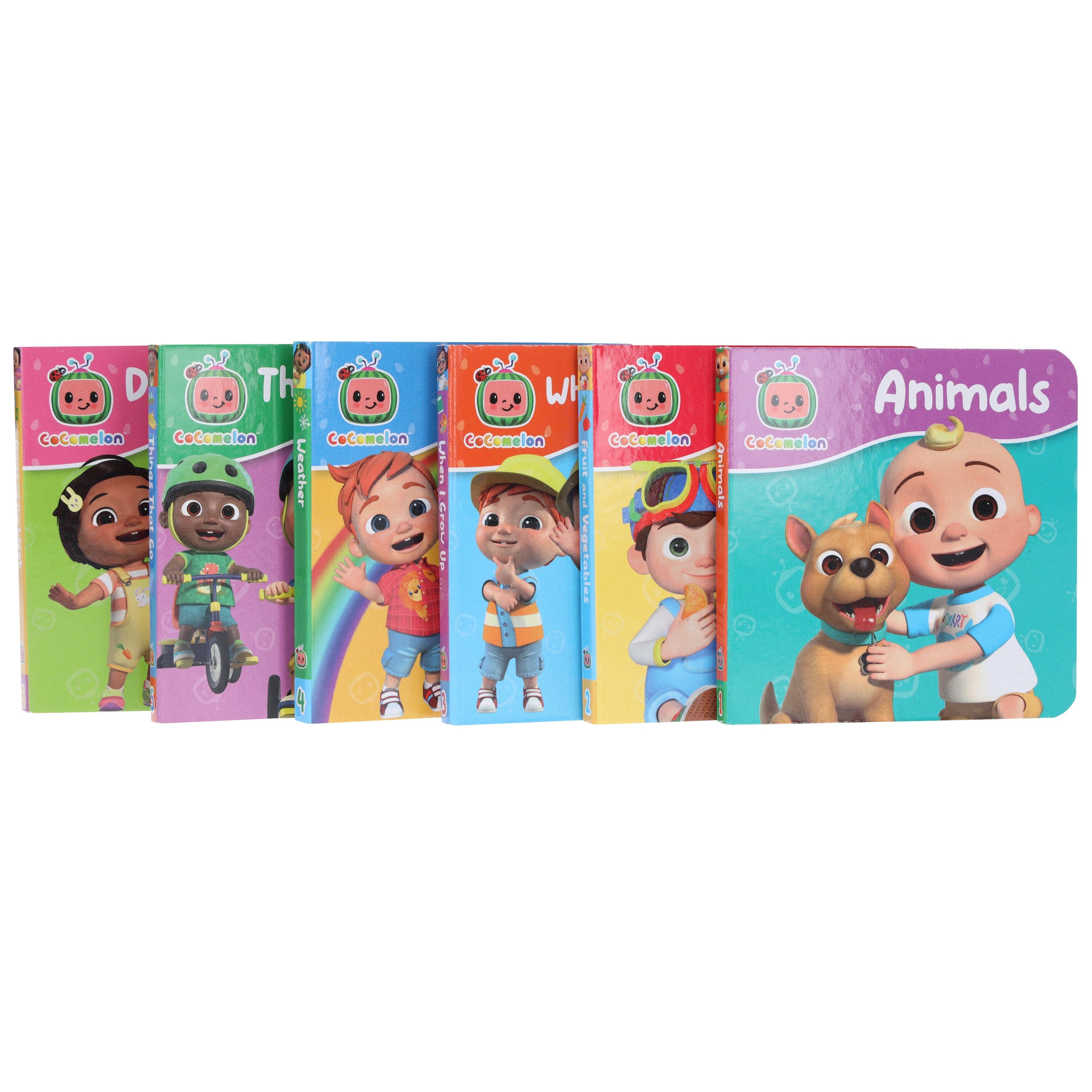 CoComelon Little Learners Pocket Library: 6 Mini Books Collection Box Set - Ages 1-4 - Board Book - Image 4