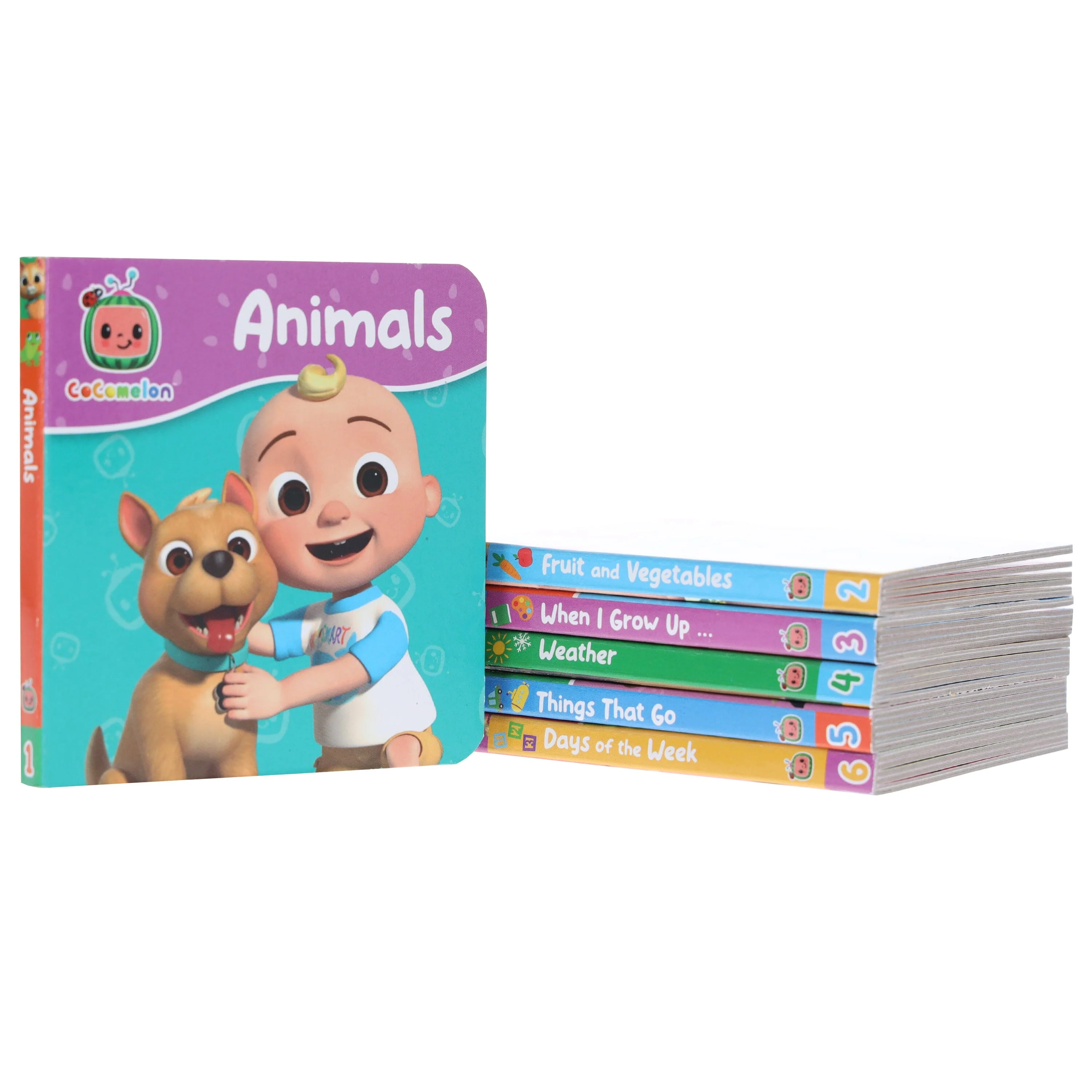 CoComelon Little Learners Pocket Library: 6 Mini Books Collection Box Set - Ages 1-4 - Board Book - Image 5