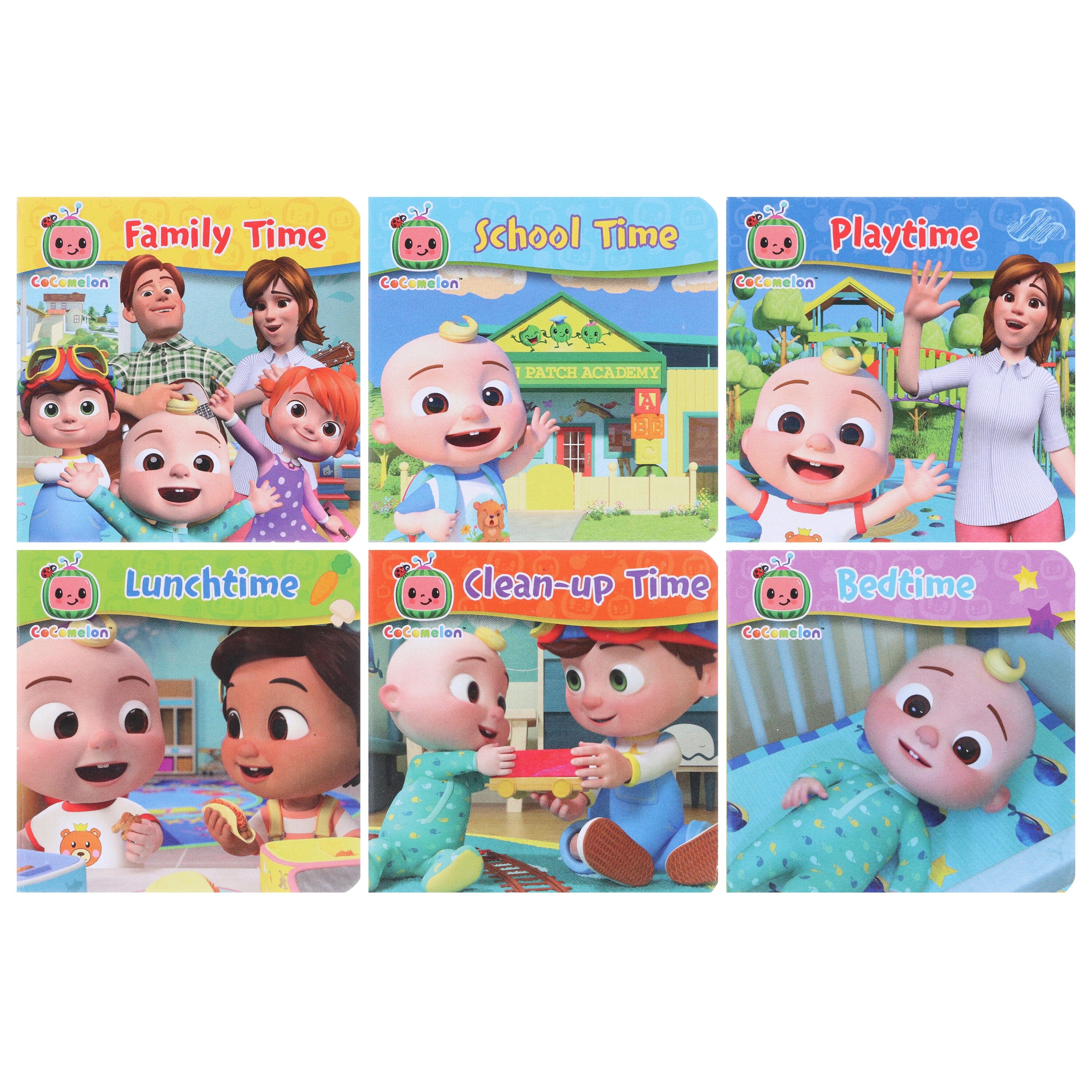CoComelon Pocket Library: Illustrated 6 Mini books Collection Box Set - Ages 1-4 - Board Book - Image 2