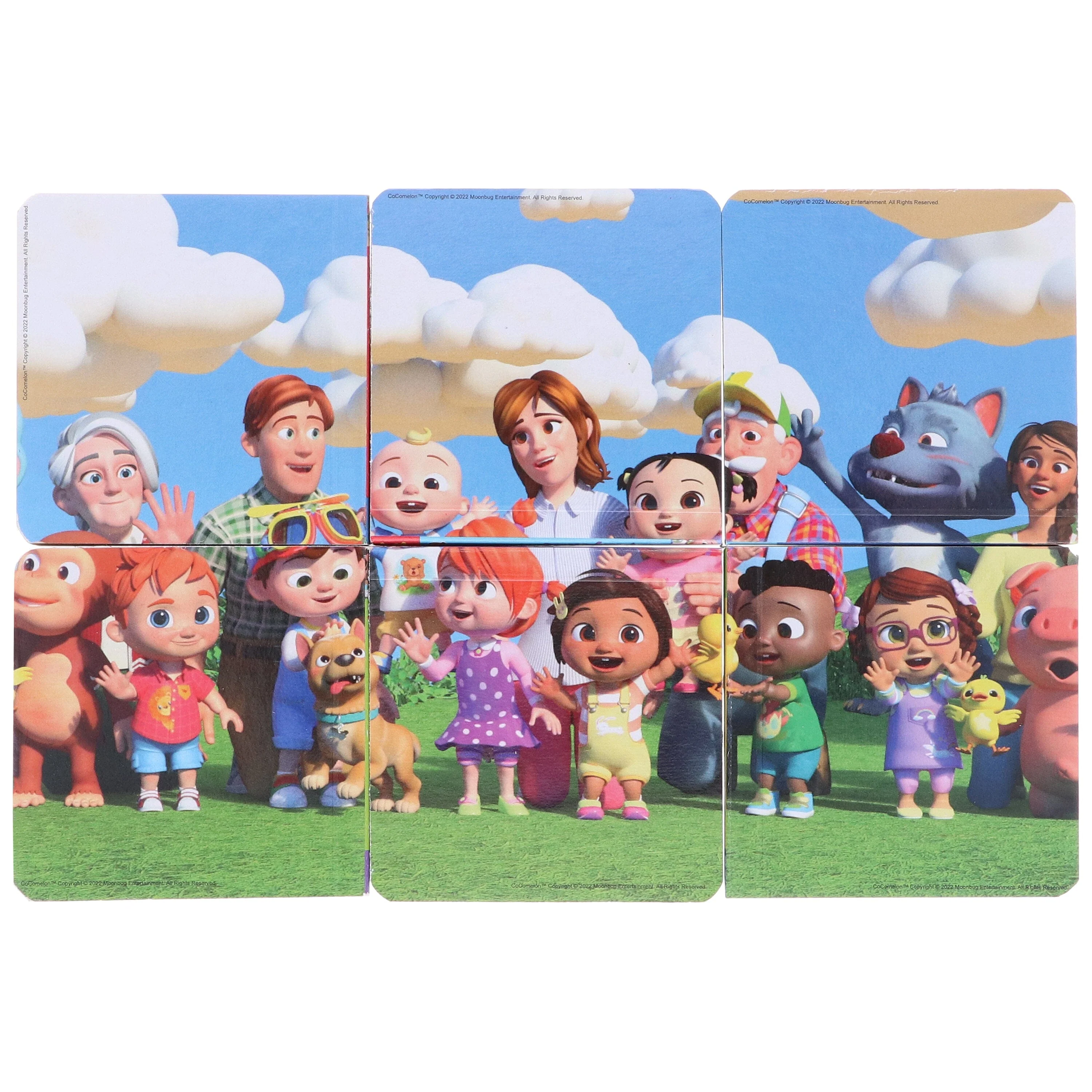 CoComelon Pocket Library: Illustrated 6 Mini books Collection Box Set - Ages 1-4 - Board Book - Image 3