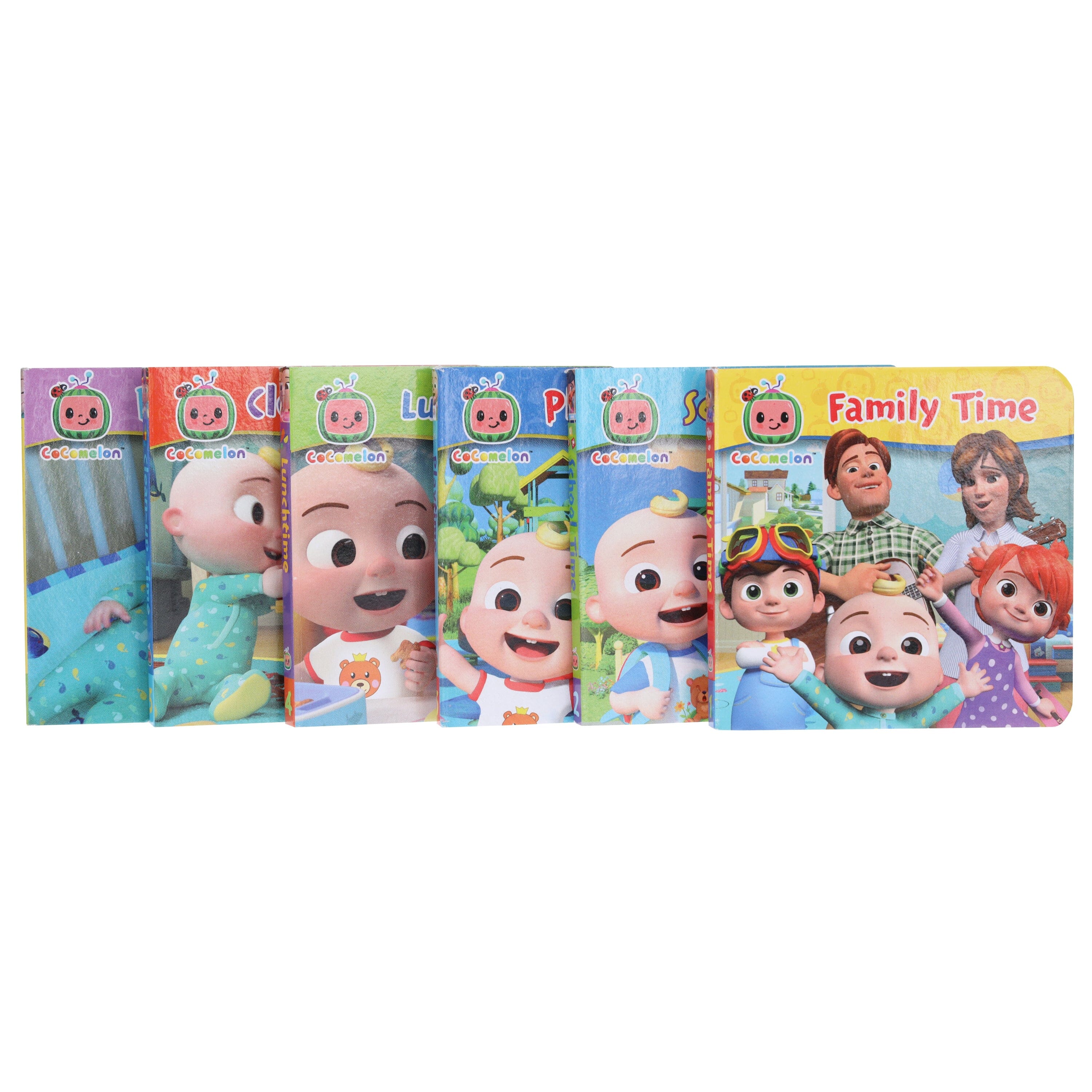 CoComelon Pocket Library: Illustrated 6 Mini books Collection Box Set - Ages 1-4 - Board Book - Image 4