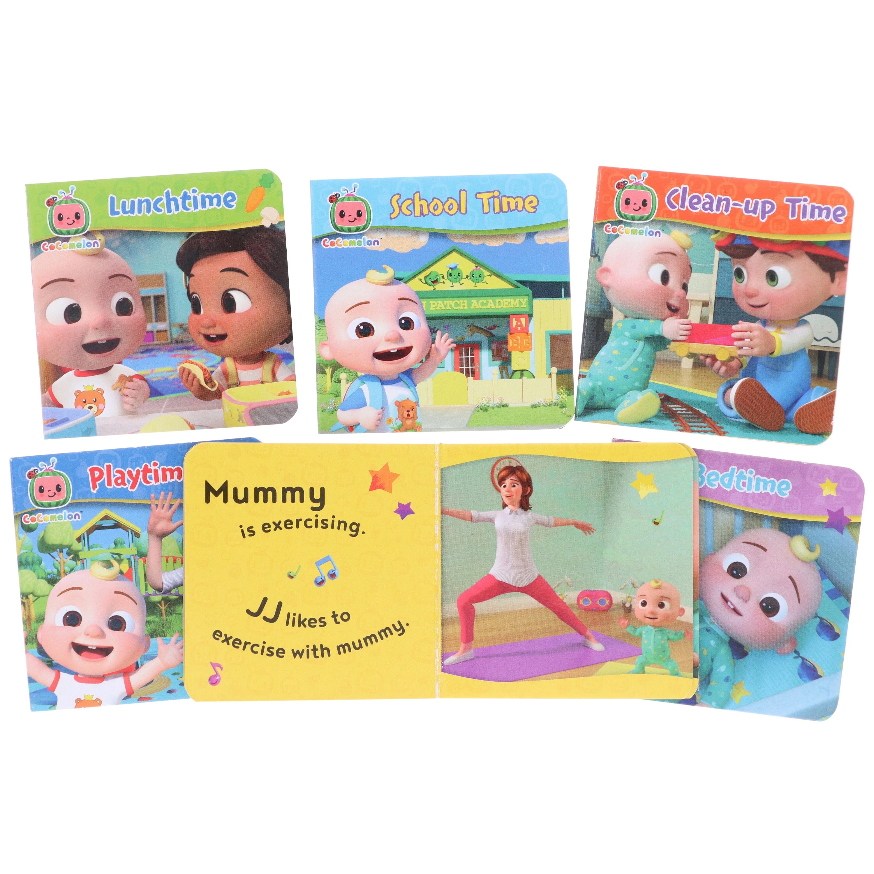 CoComelon Pocket Library: Illustrated 6 Mini books Collection Box Set - Ages 1-4 - Board Book - Image 7