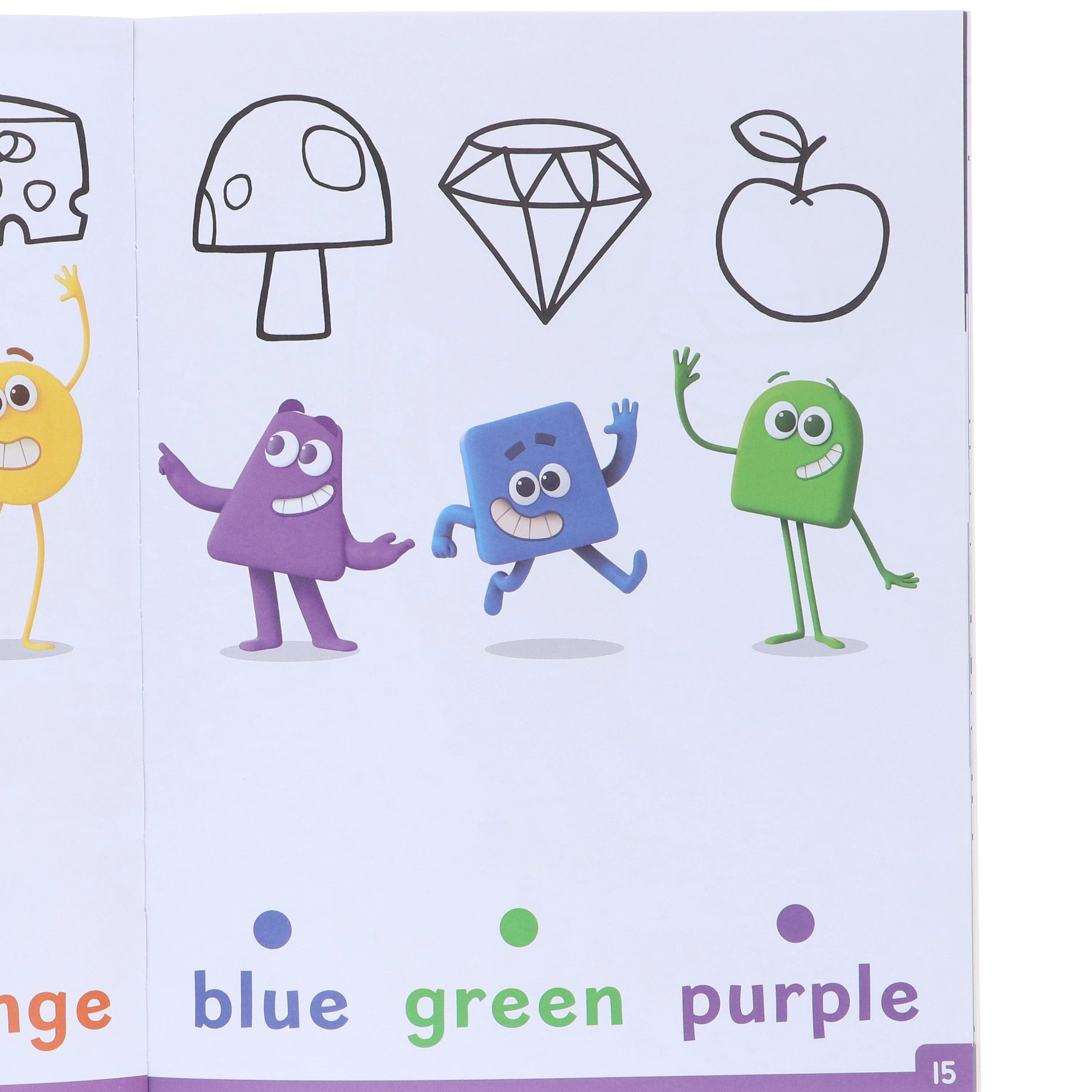 Colourblocks Colouring Fun: A Colouring Activity Book: Time for a colour adventure! - Ages 3-6 - Paperback - Image 5