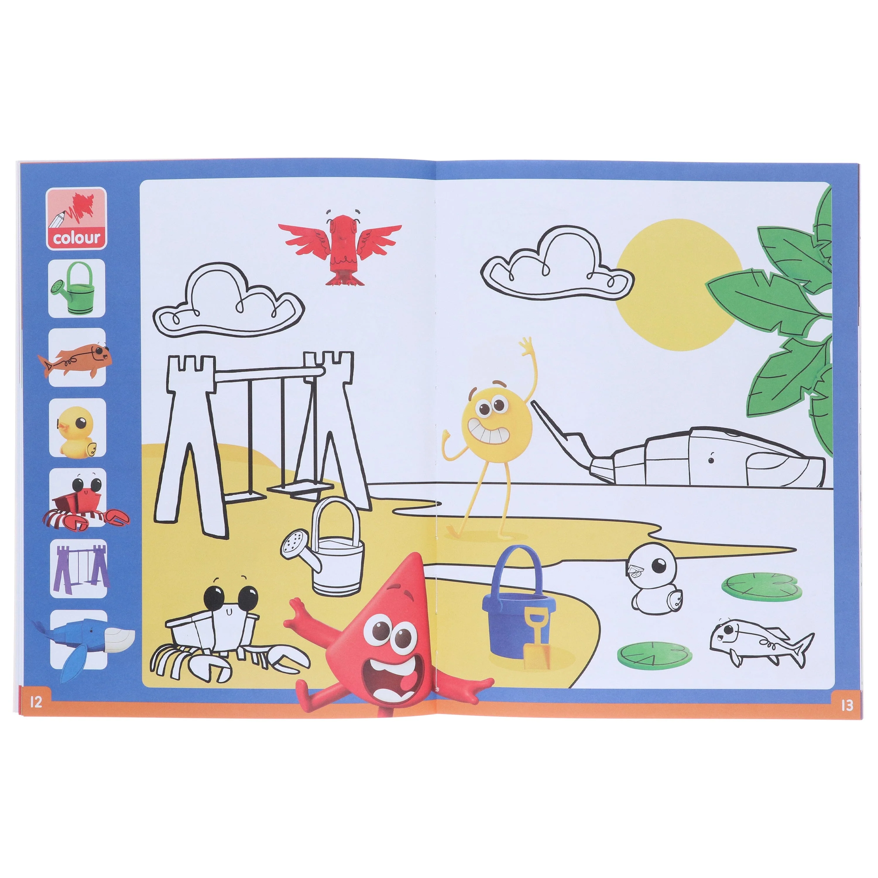 Colourblocks Colouring Fun: A Colouring Activity Book: Time for a colour adventure! - Ages 3-6 - Paperback - Image 6