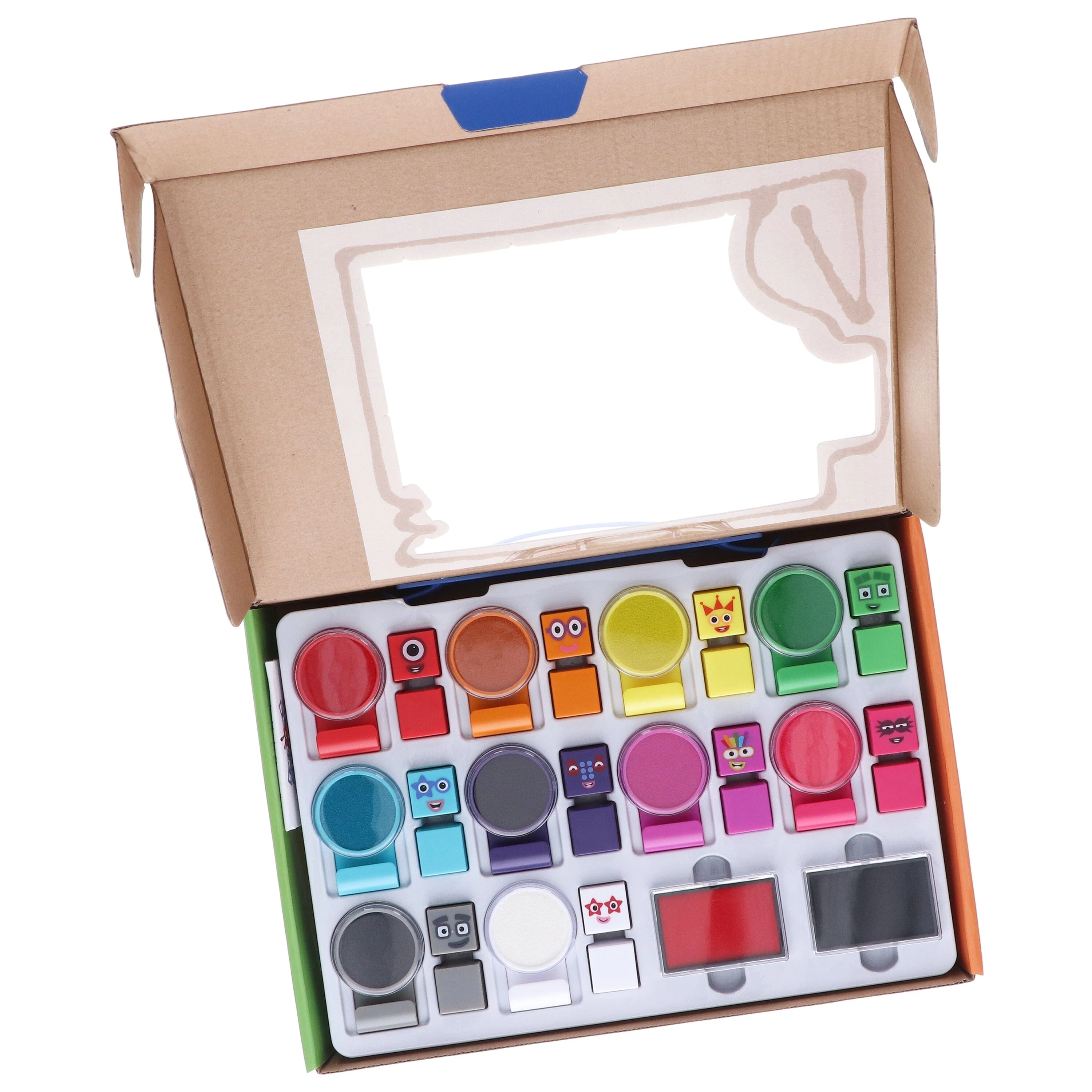 Colourblocks: My Big Box of Colours 6 Books & Numberblocks Stampoline Park Stamp Activity Collection Set - Ages 3+ - Image 3