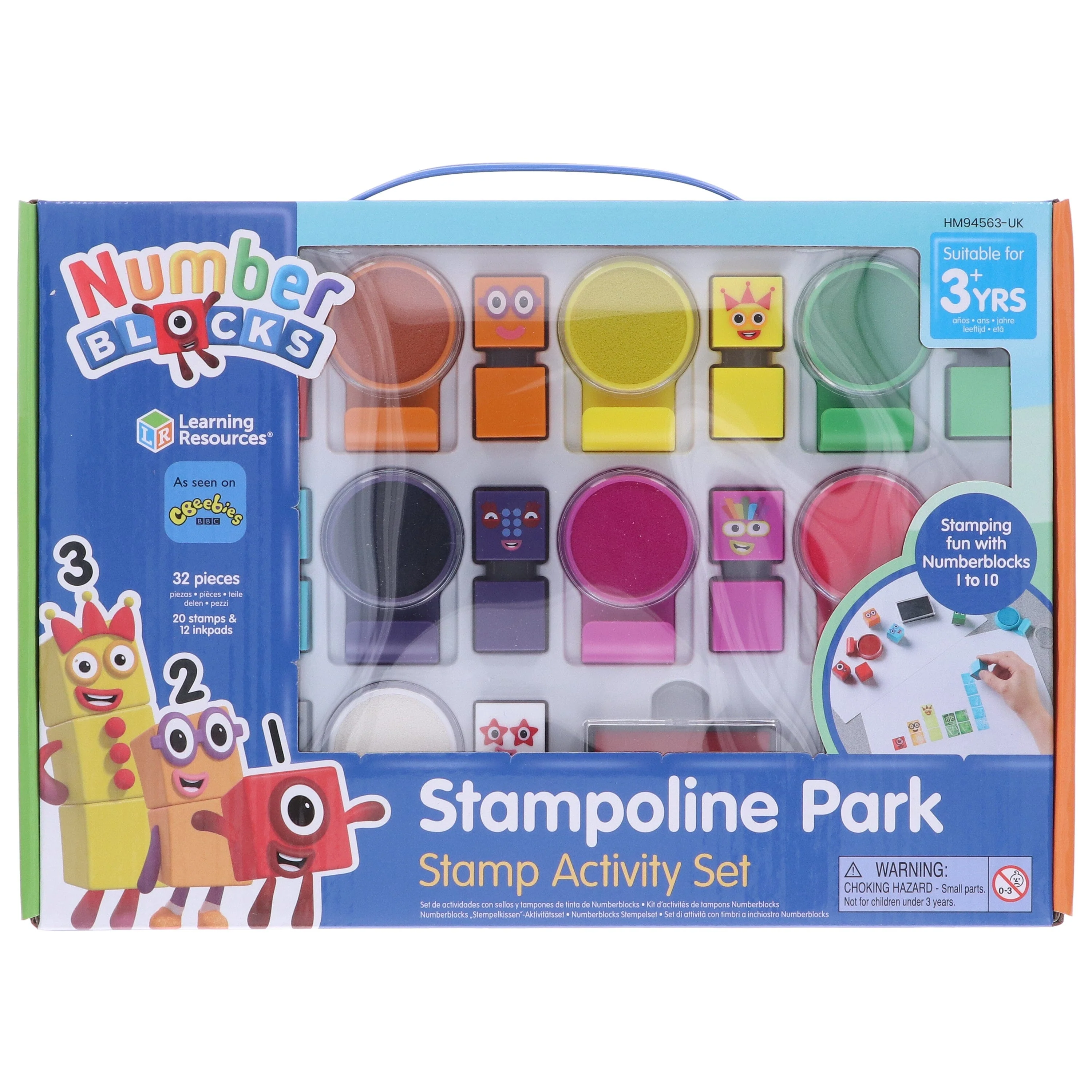 Colourblocks: My Big Box of Colours 6 Books & Numberblocks Stampoline Park Stamp Activity Collection Set - Ages 3+ - Image 5