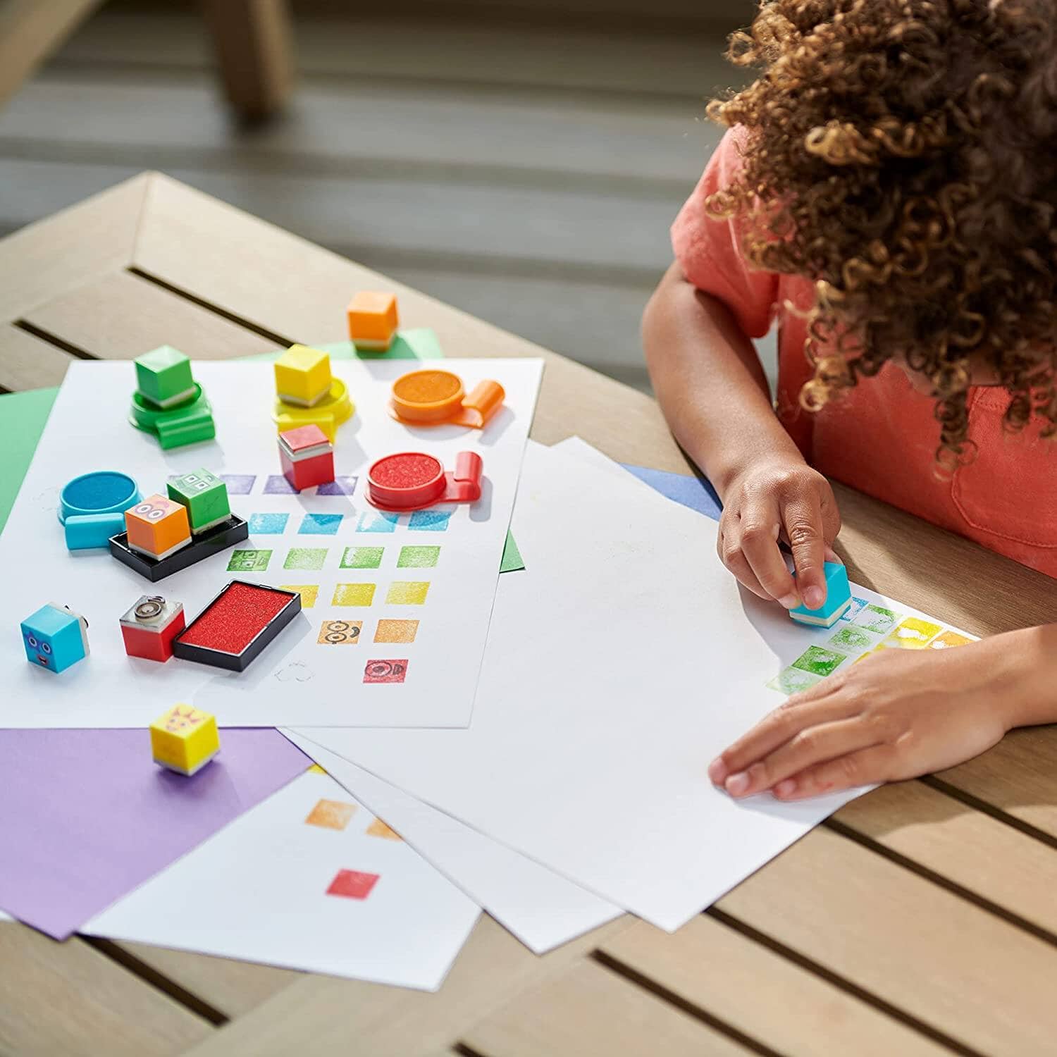 Colourblocks: My Big Box of Colours 6 Books & Numberblocks Stampoline Park Stamp Activity Collection Set - Ages 3+ - Image 8