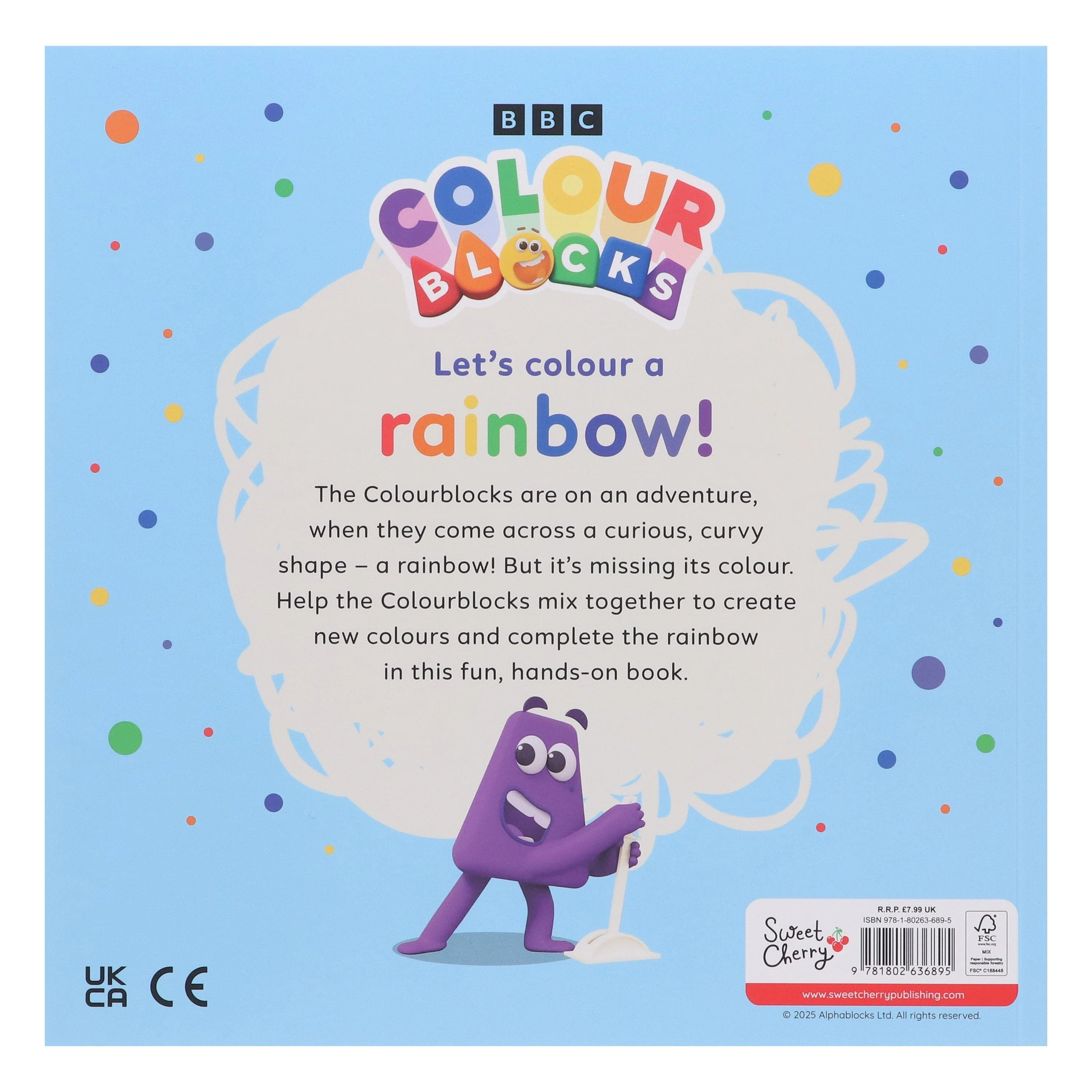 Colourblocks: The Colours of the Rainbow: Learn to Recognise Colours with the Colourblocks! - Ages 3-5 - Paperback - Image 3