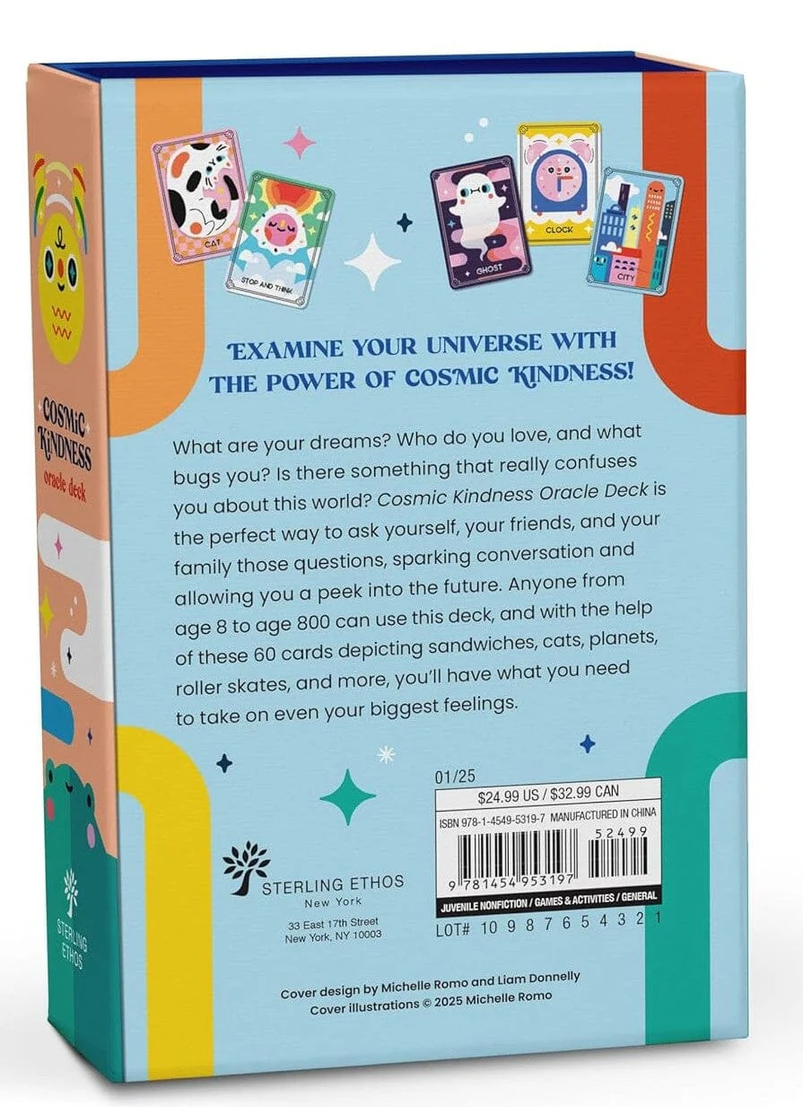 Cosmic Kindness Oracle Deck: A 60-Card Deck for Friendship, Fun, and Big Feelings by Michelle Romo - Ages 8-12 - Paperback - Image 2