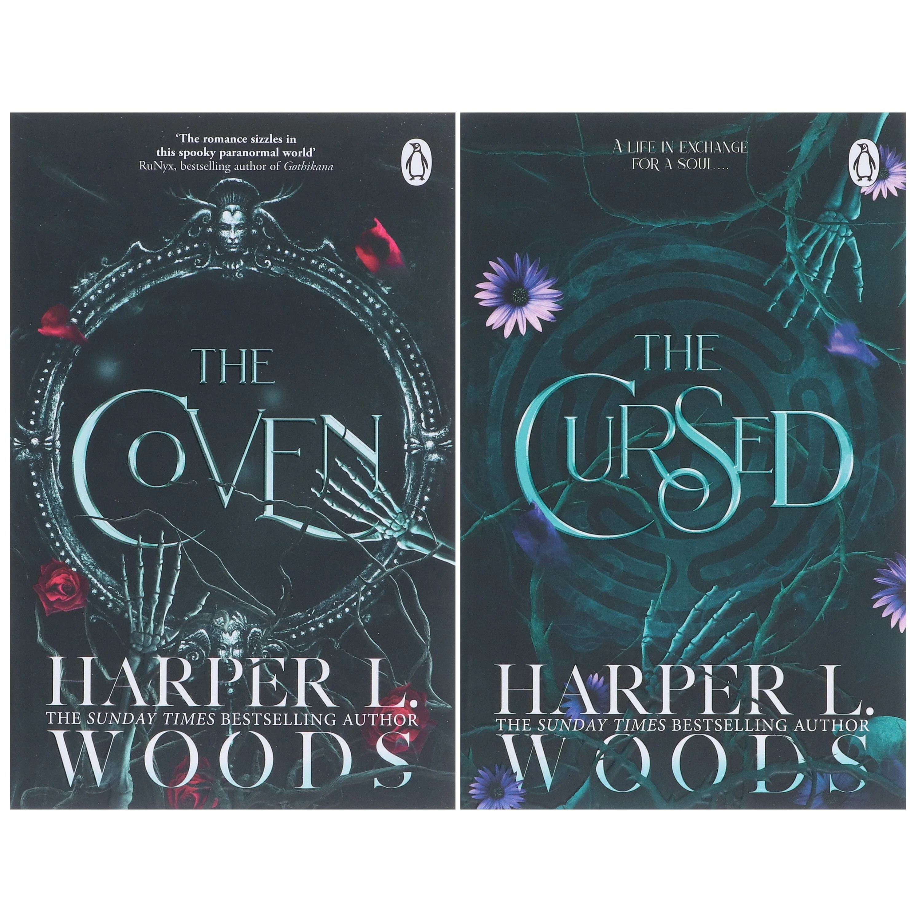 Coven of Bones Series by Harper L. Woods 2 Books Collection Set - Fiction - Paperback - Image 2