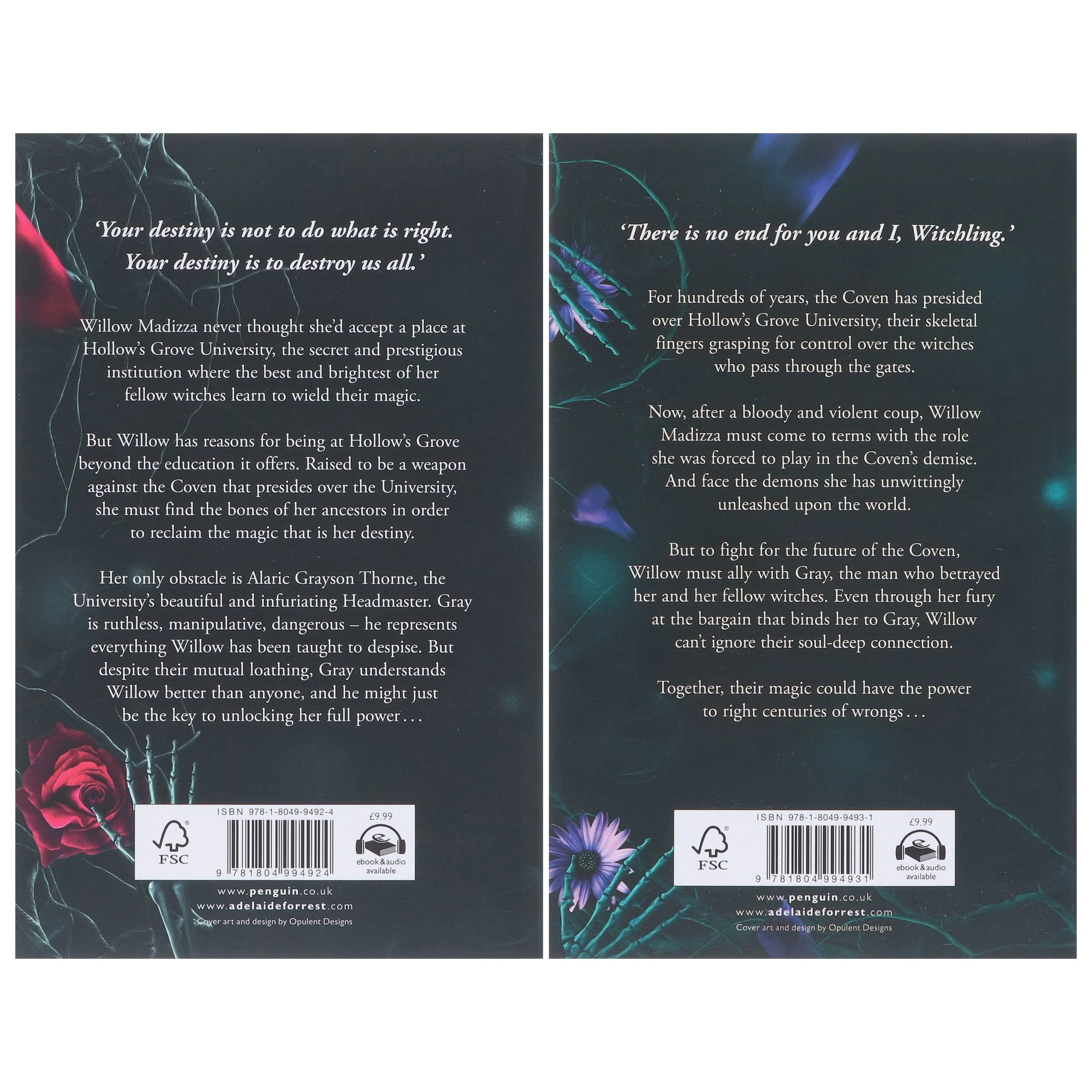 Coven of Bones Series by Harper L. Woods 2 Books Collection Set - Fiction - Paperback - Image 3