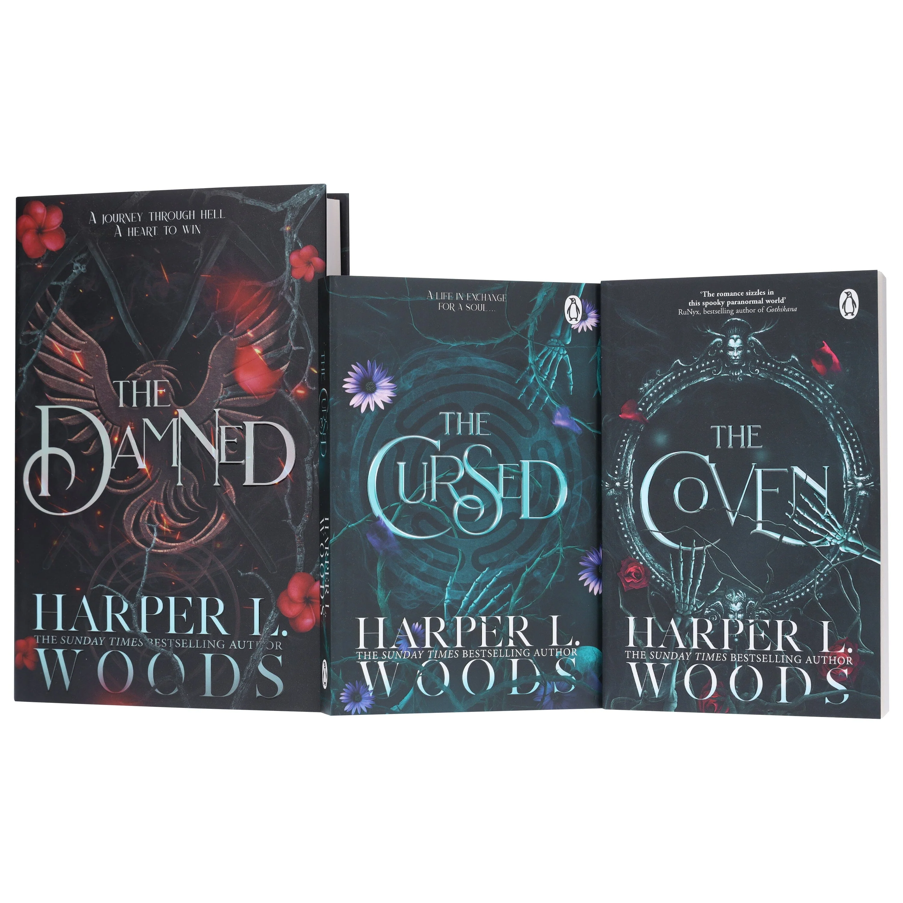 Coven of Bones Series by Harper L. Woods 3 Books Collection Set - Fiction - Paperback/Hardback - Image 4