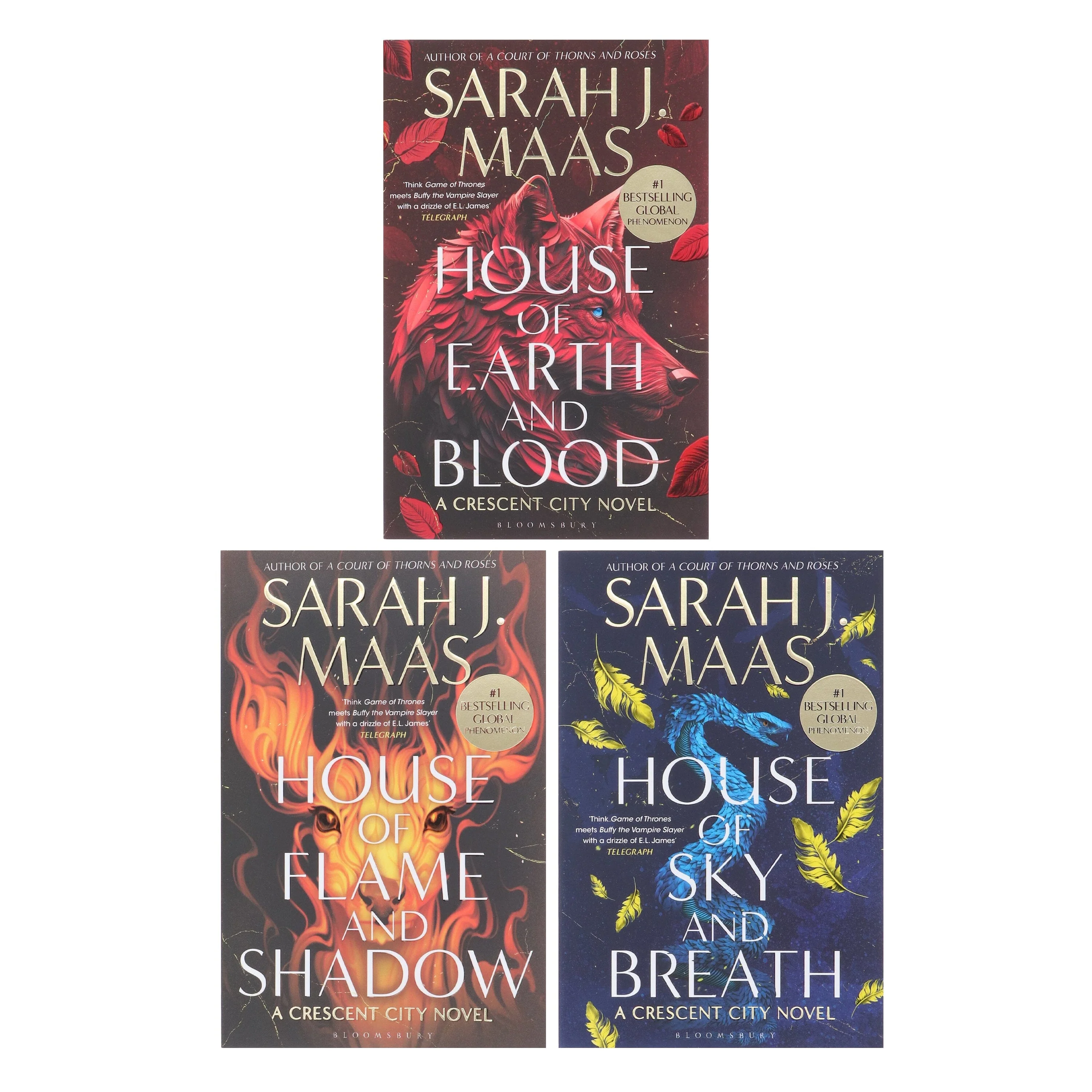 Crescent City Series by Sarah J. Maas 3 Books Collection Box Set - Fiction - Paperback - Image 2